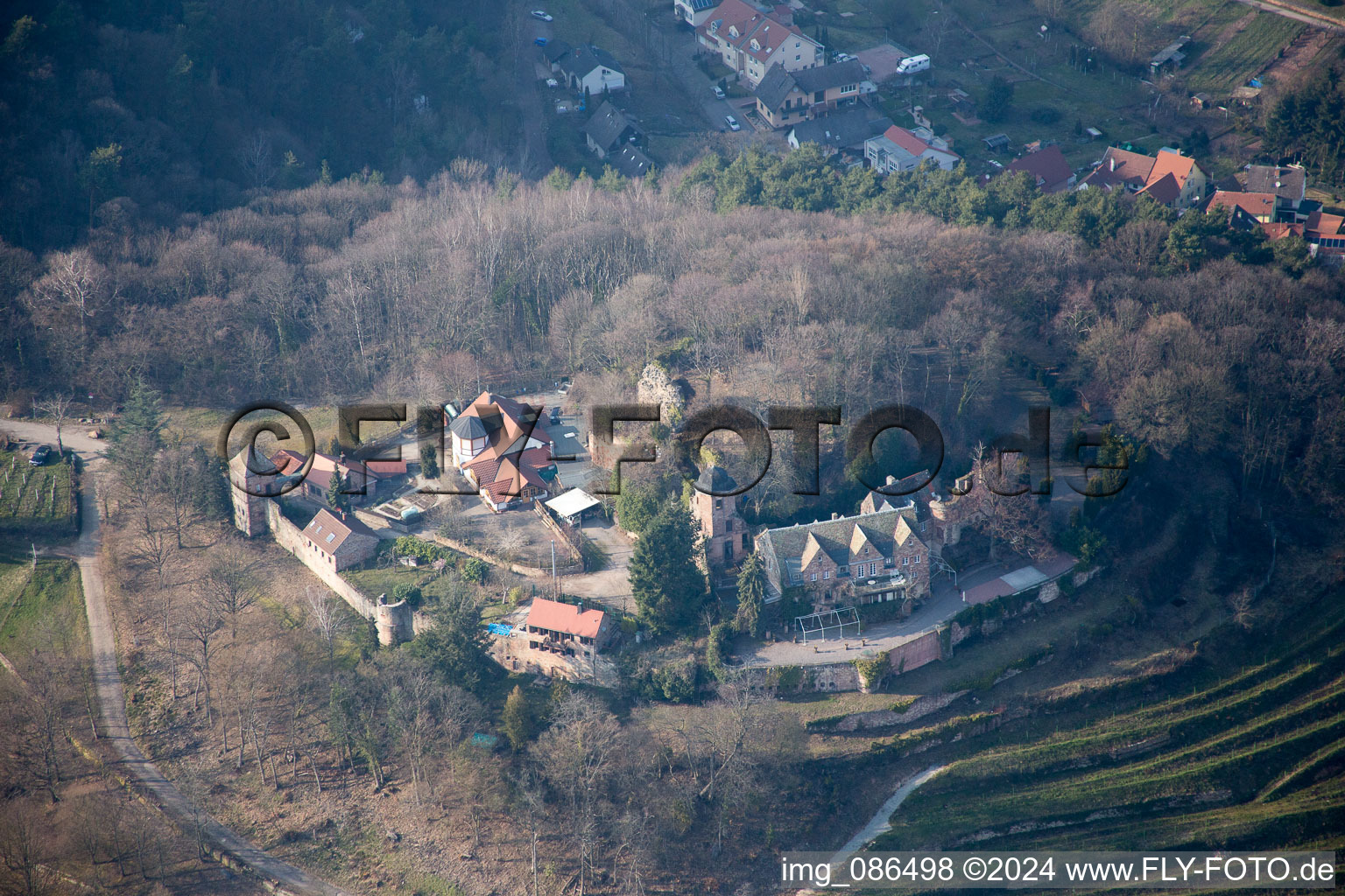 Sankt Martin in the state Rhineland-Palatinate, Germany