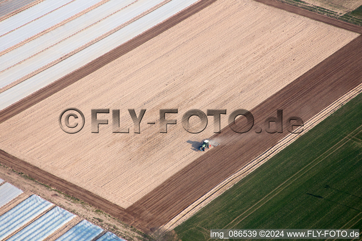 Aerial photograpy of Freisbach in the state Rhineland-Palatinate, Germany