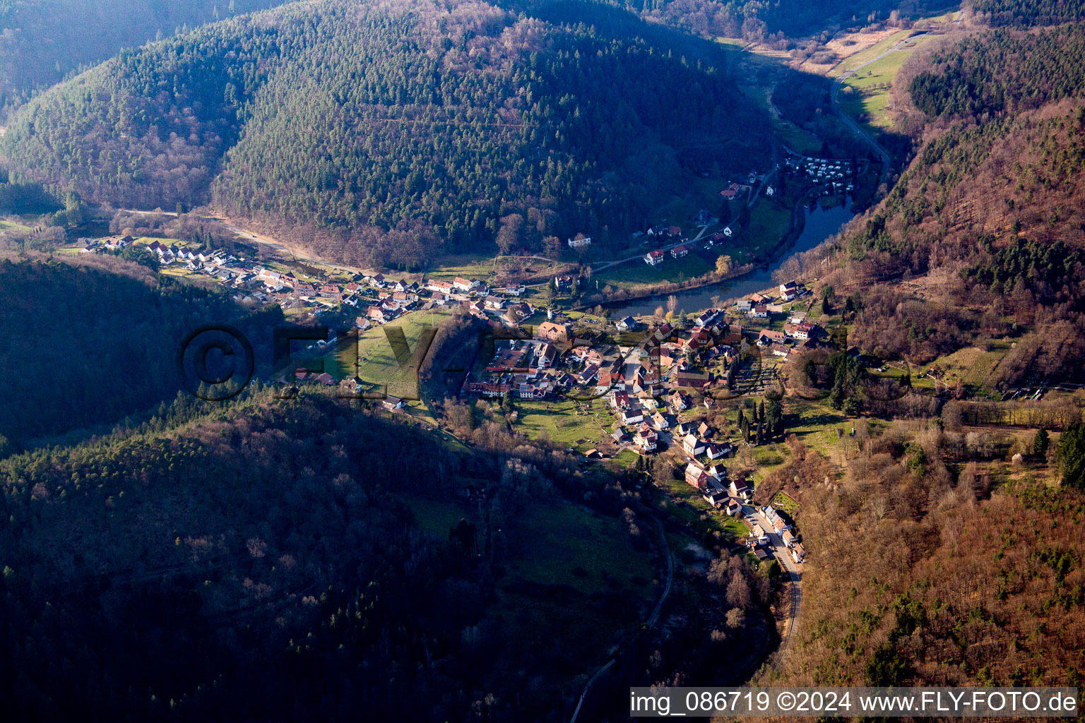 Schönau in the state Rhineland-Palatinate, Germany