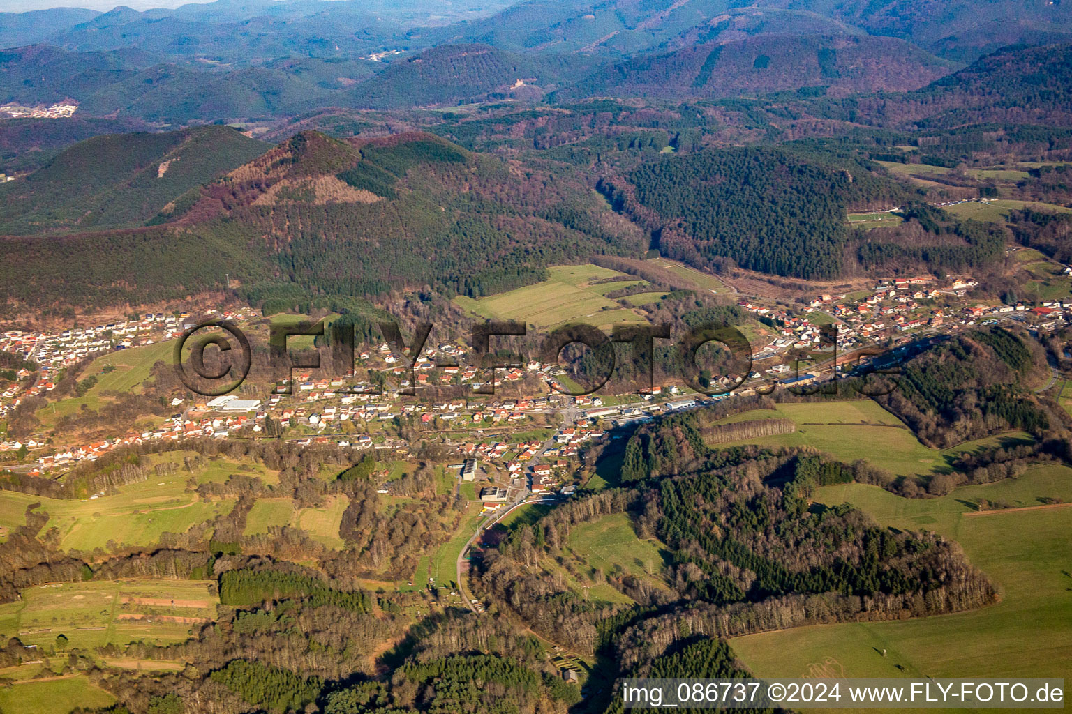 Bundenthal in the state Rhineland-Palatinate, Germany