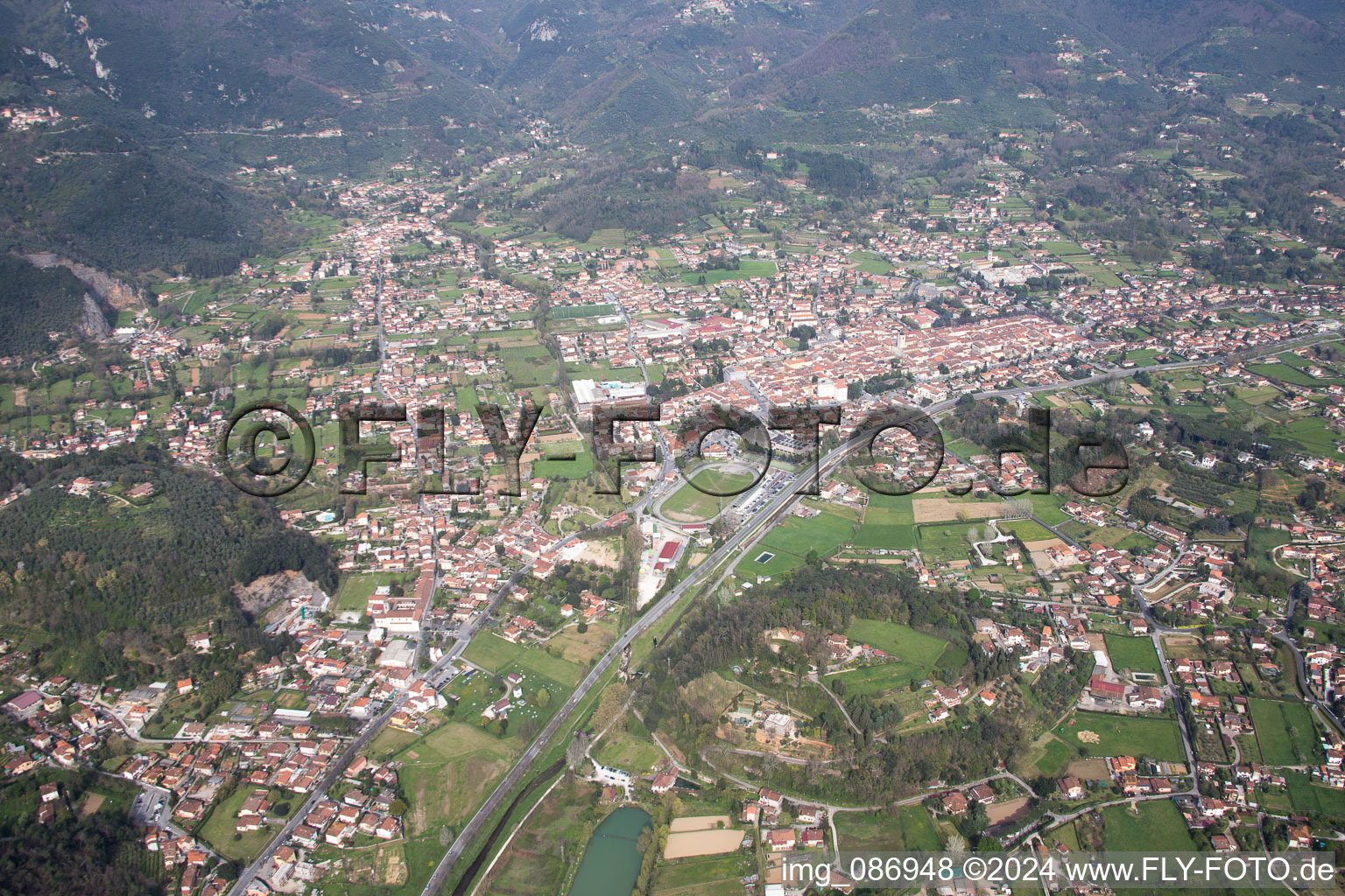 Camaiore in the state Tuscany, Italy