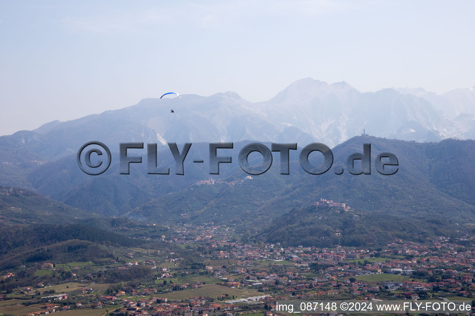 Carrara in the state Tuscany, Italy