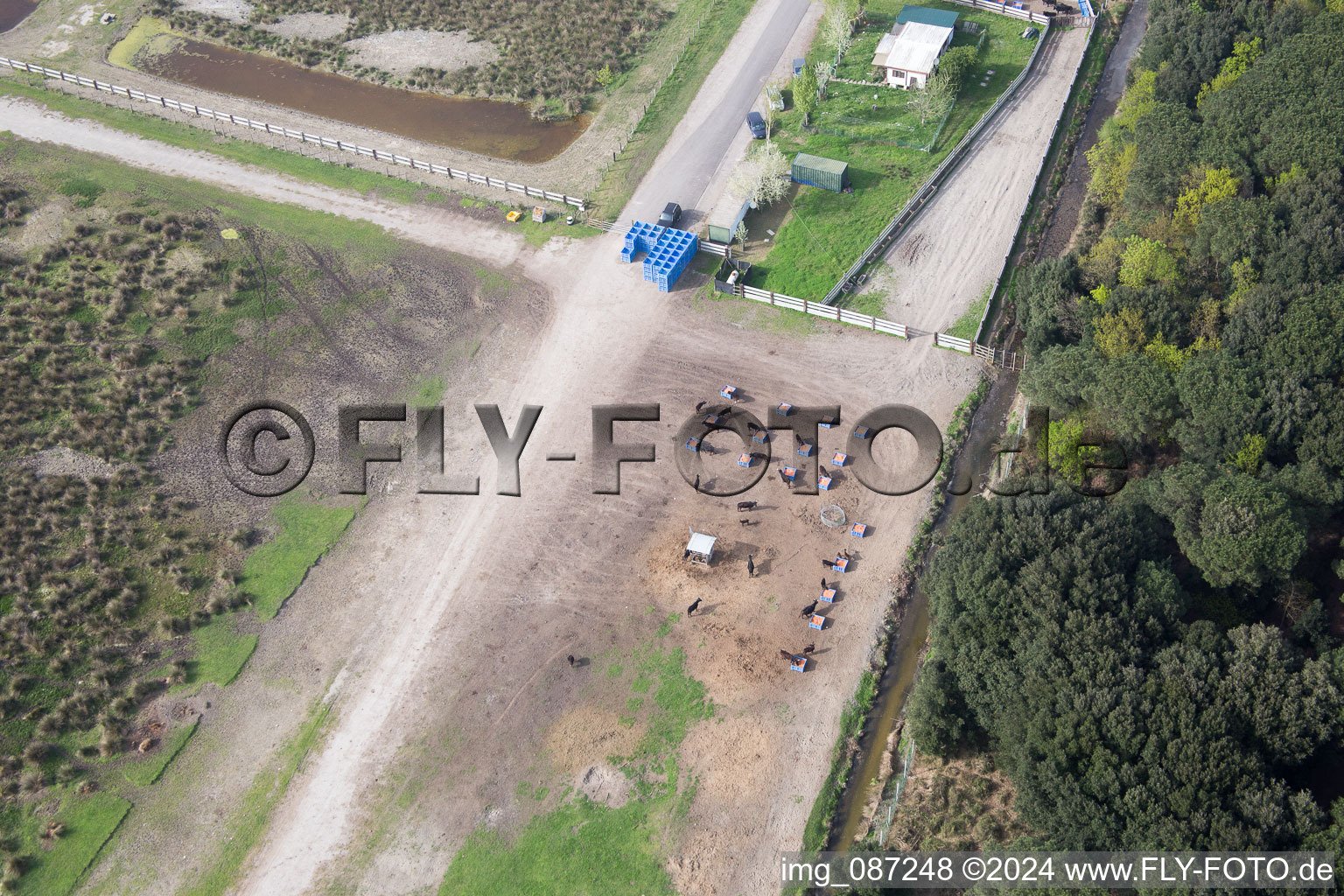 Borgo Manara in the state Emilia Romagna, Italy from above