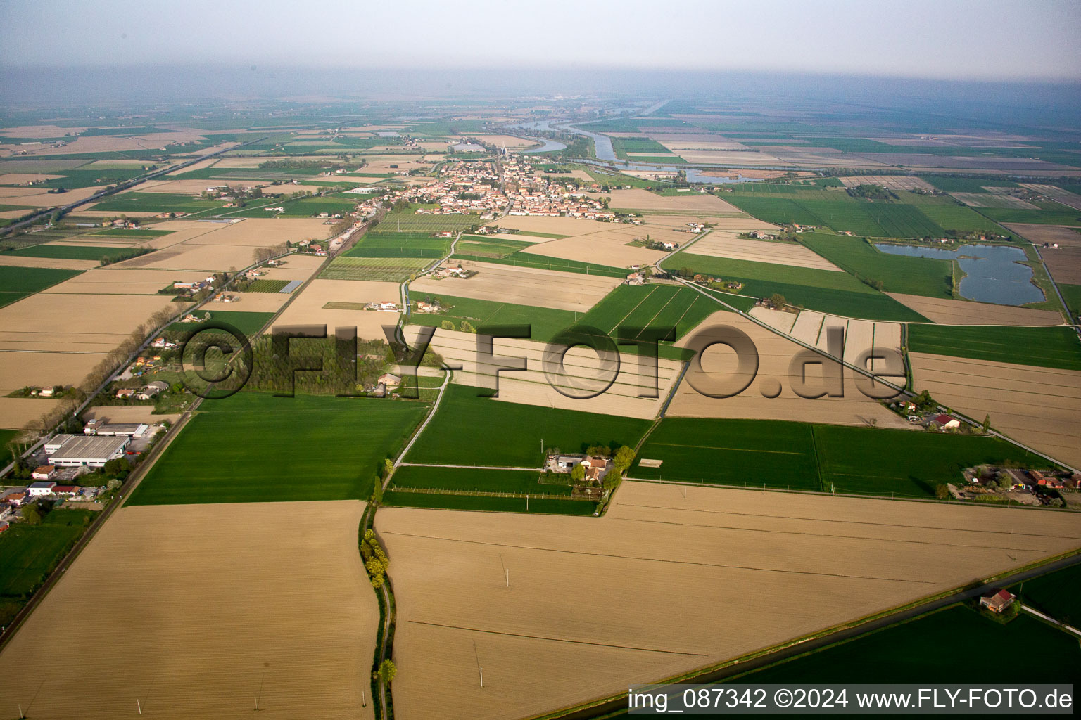 Ostellato in the state Emilia Romagna, Italy