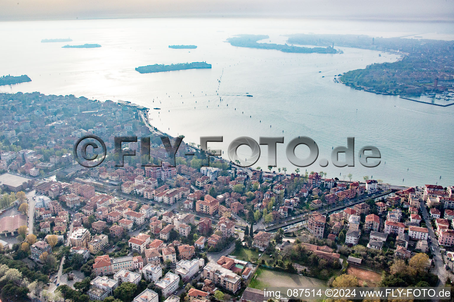 Venezia in the state Veneto, Italy out of the air