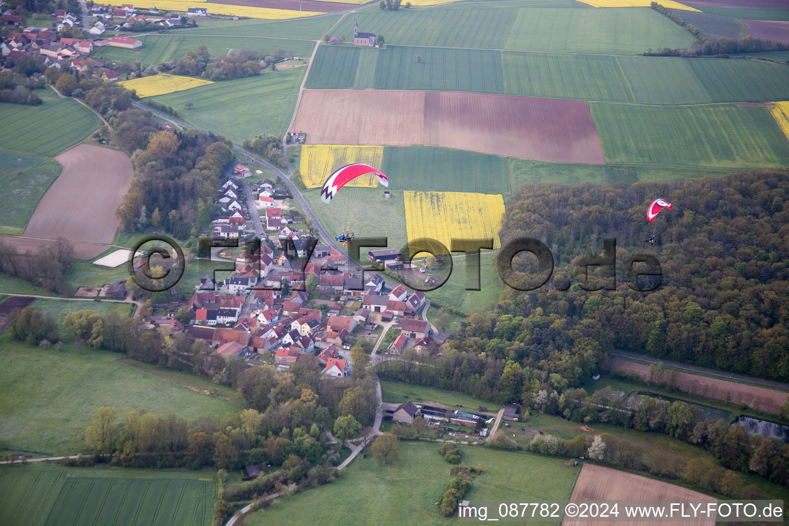 Vögnitz in the state Bavaria, Germany