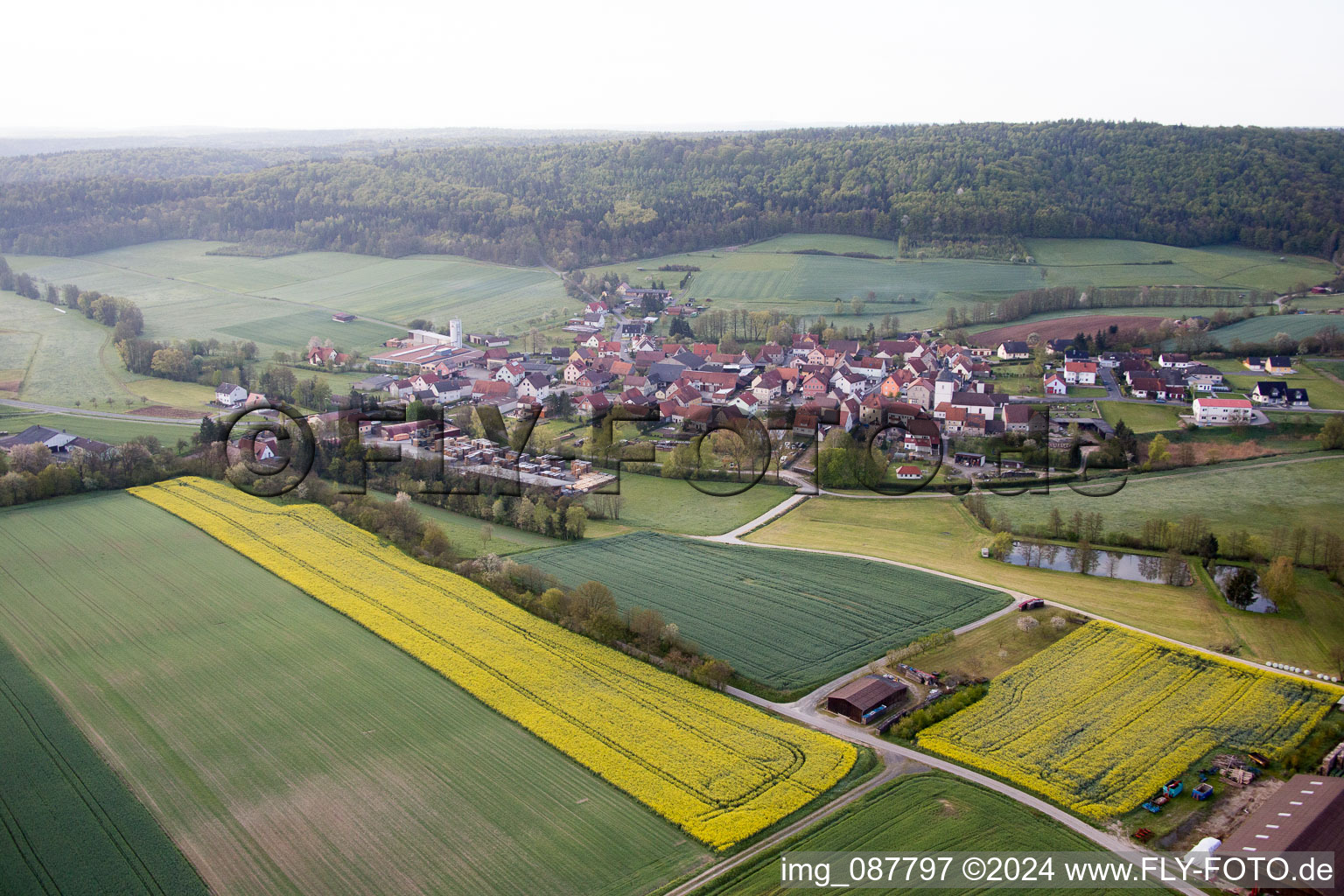 Rauhenebrach in the state Bavaria, Germany