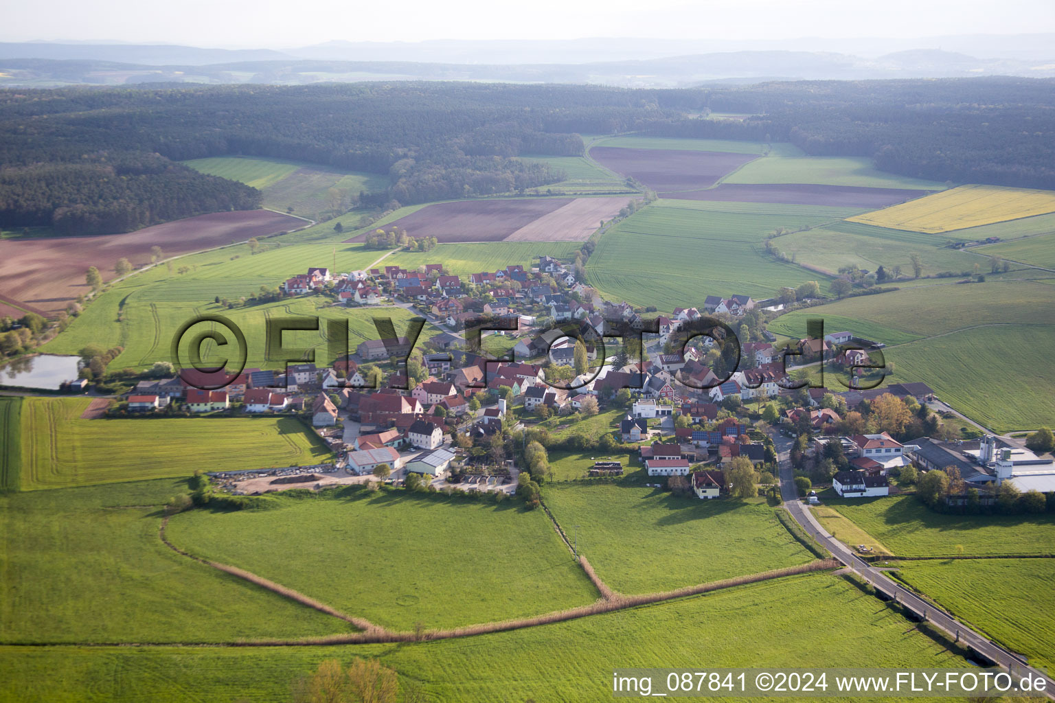 Grasmannsdorf in the state Bavaria, Germany