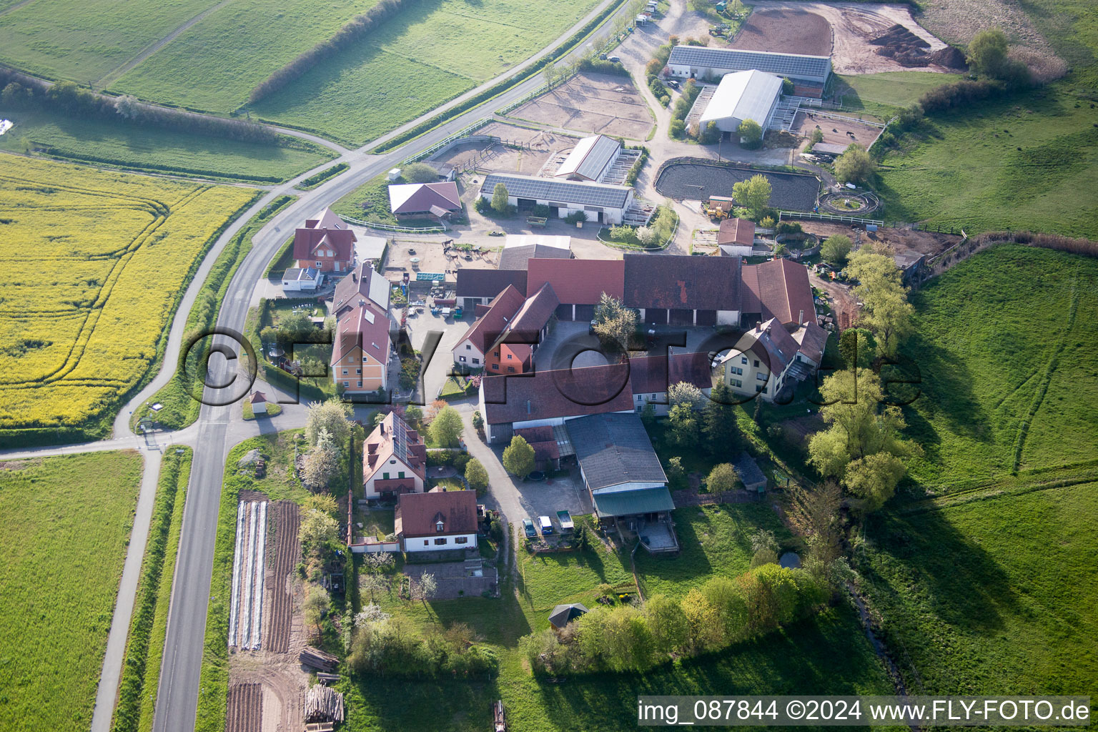 Burgrebach, Feilshof in Feilshof in the state Bavaria, Germany