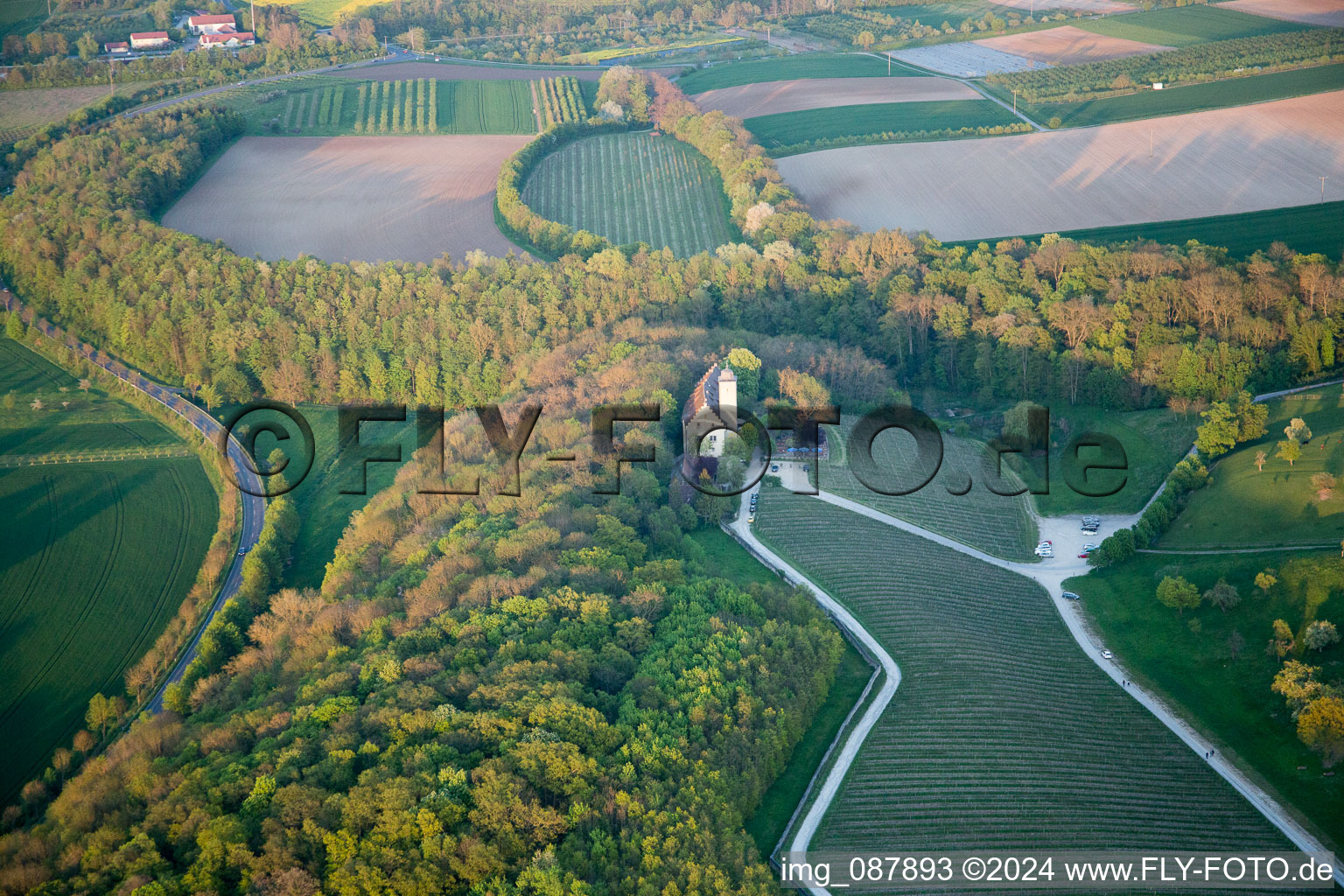 Hallburg in the state Bavaria, Germany