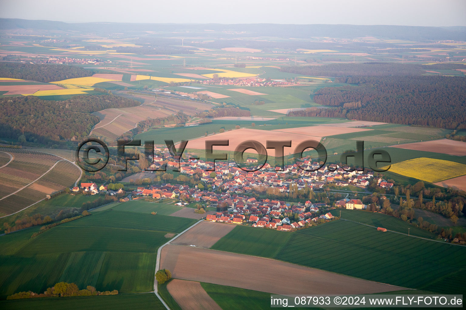 Obervolkach in Volkach in the state Bavaria, Germany