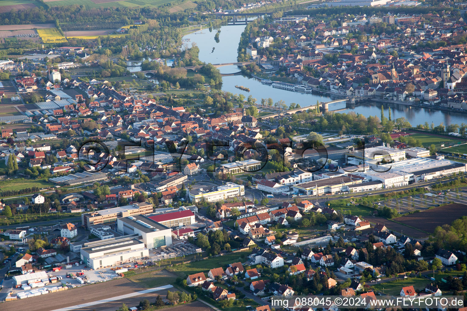 Kitzingen in the state Bavaria, Germany