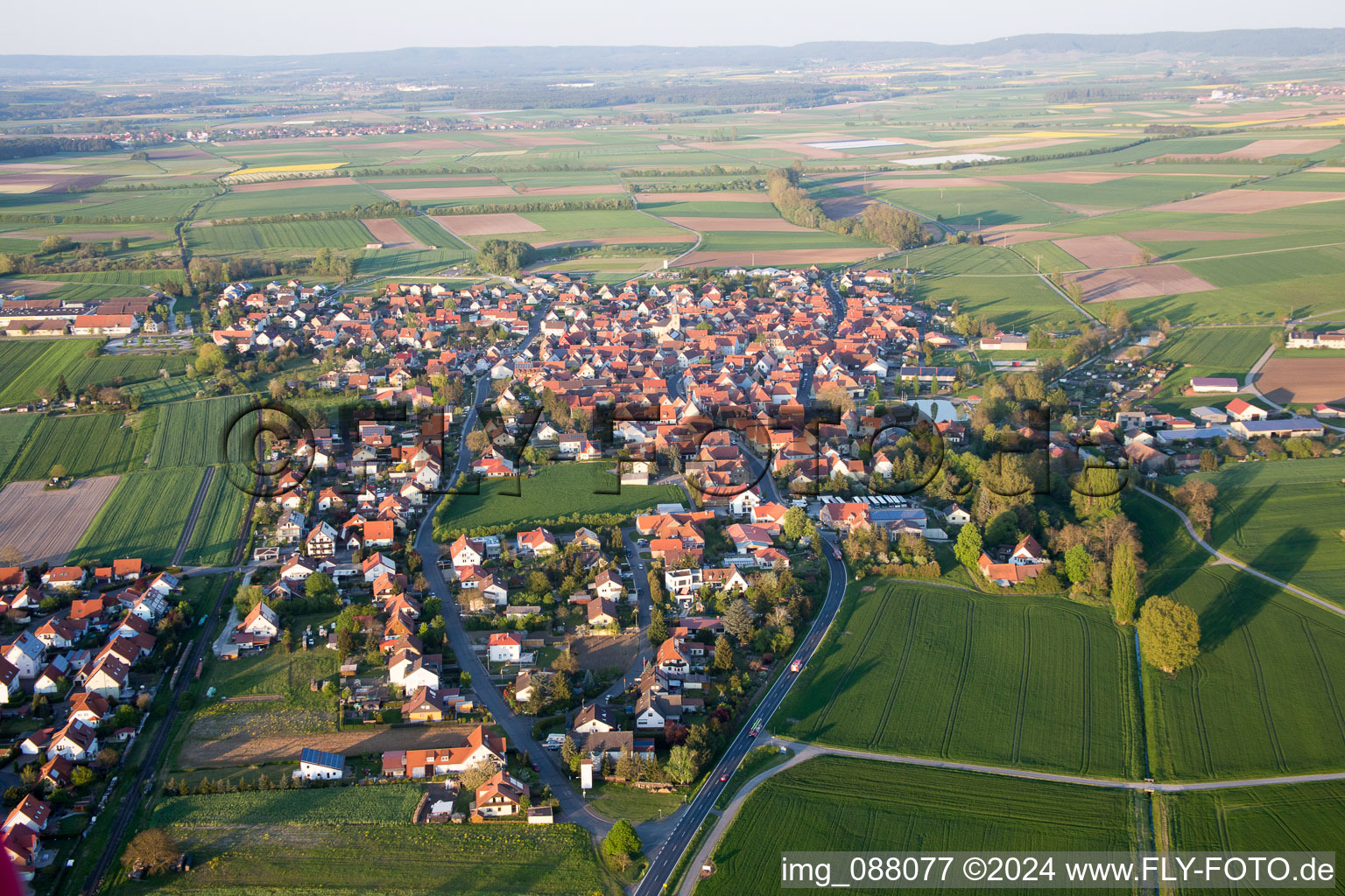 Großlangheim in the state Bavaria, Germany