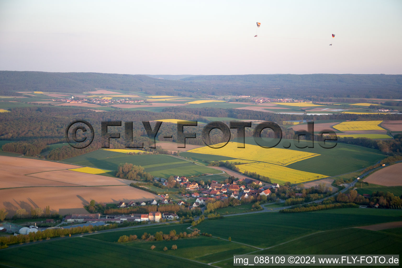 District Neuses am Sand in Prichsenstadt in the state Bavaria, Germany