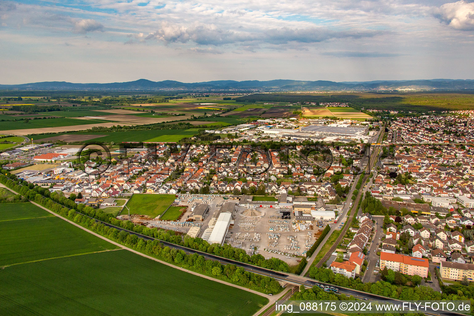 ACO Concrete GmbH in Bürstadt in the state Hesse, Germany