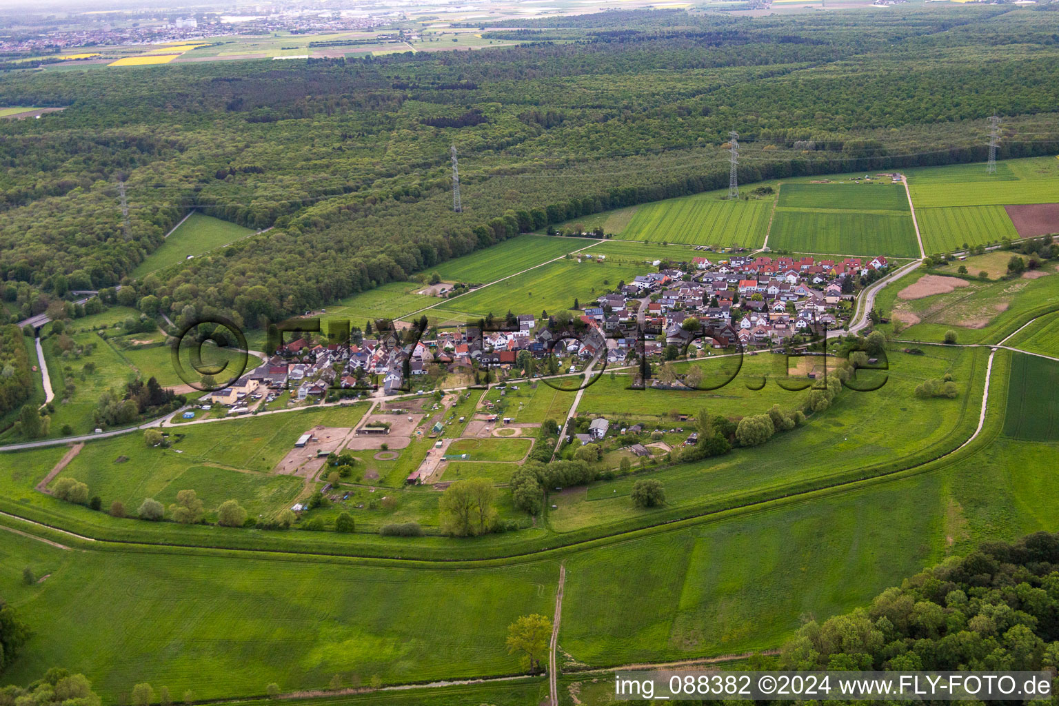 District Fehlheim in Bensheim in the state Hesse, Germany