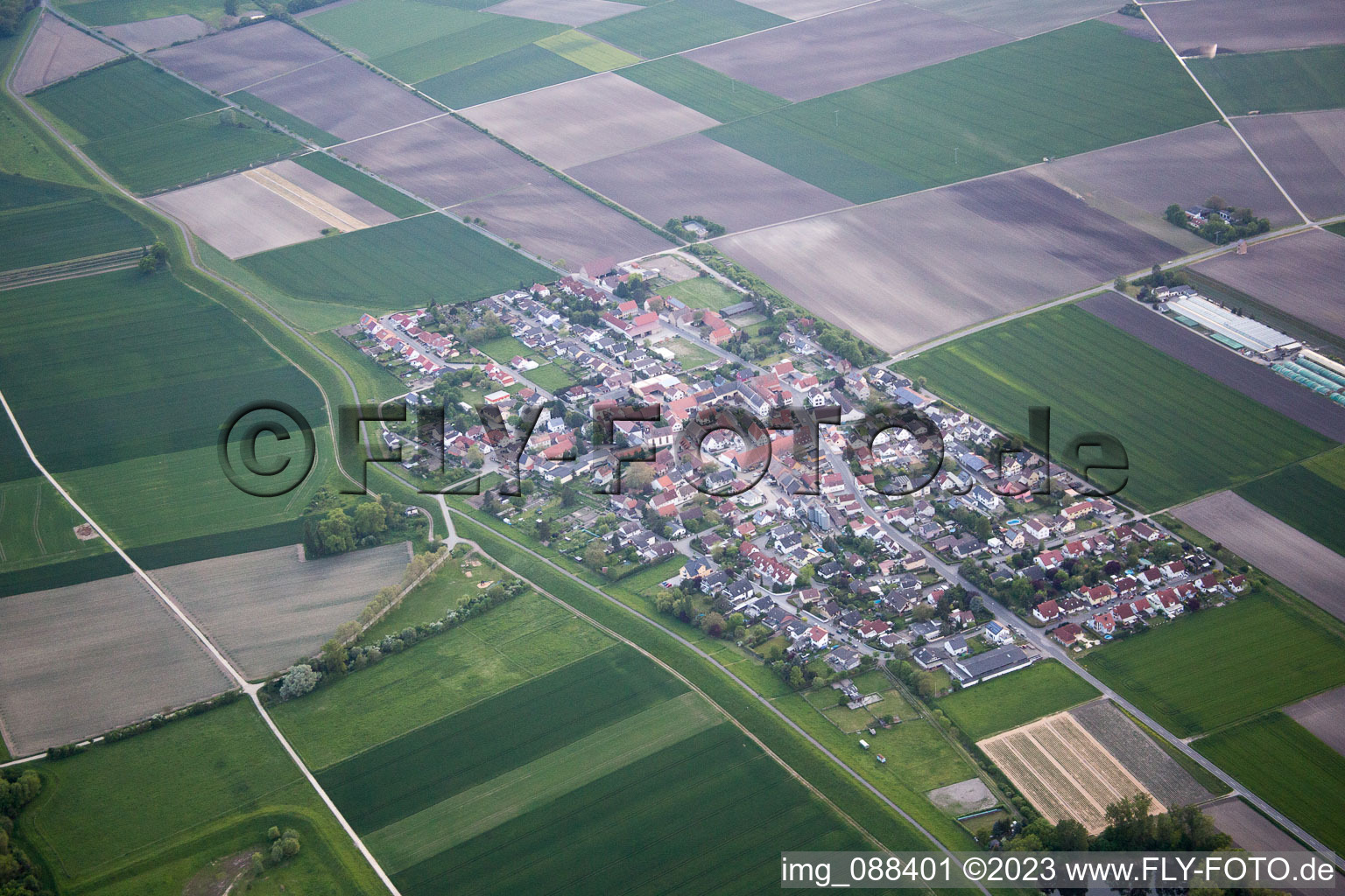 District Ibersheim in Worms in the state Rhineland-Palatinate, Germany