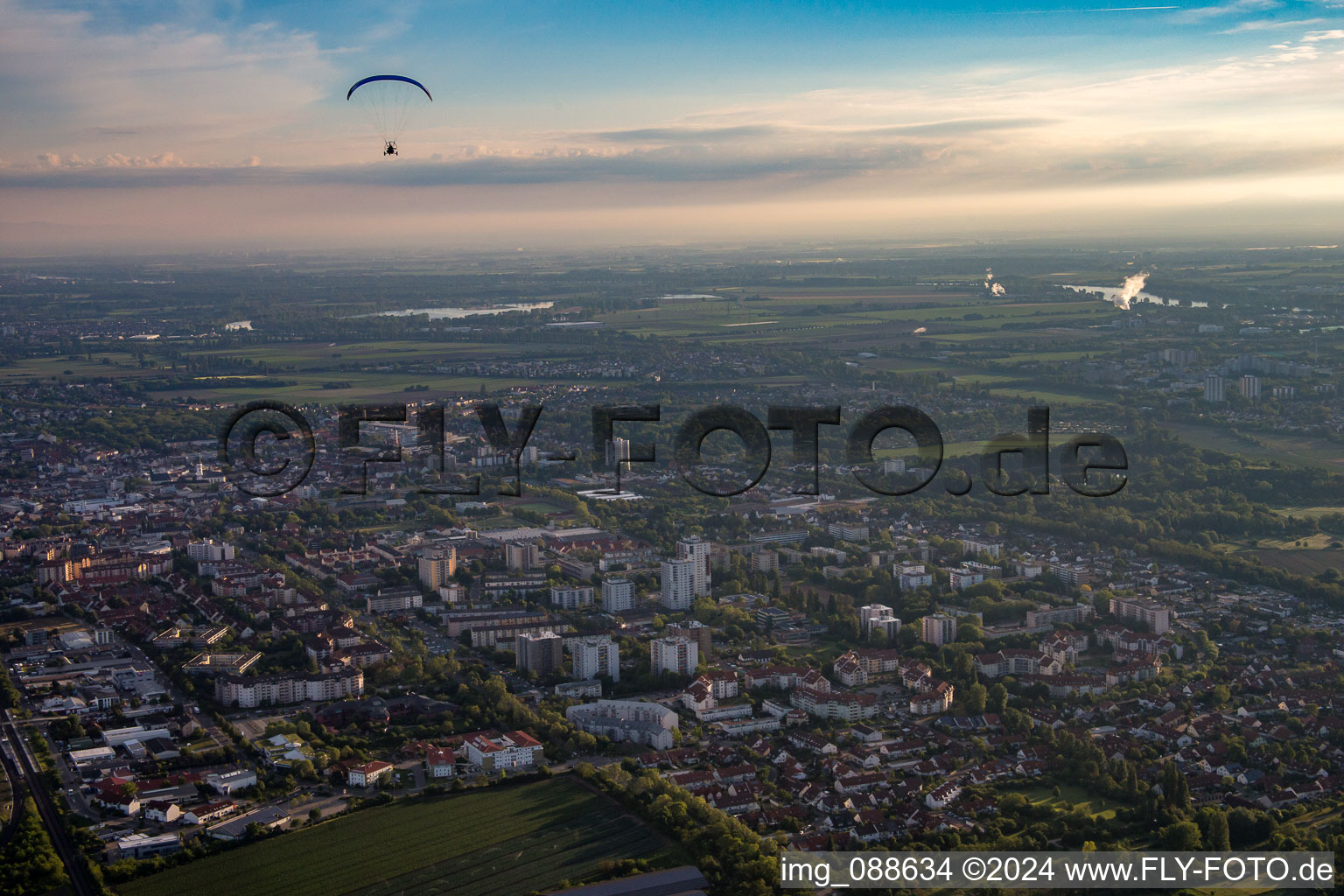 Frankenthal in the state Rhineland-Palatinate, Germany