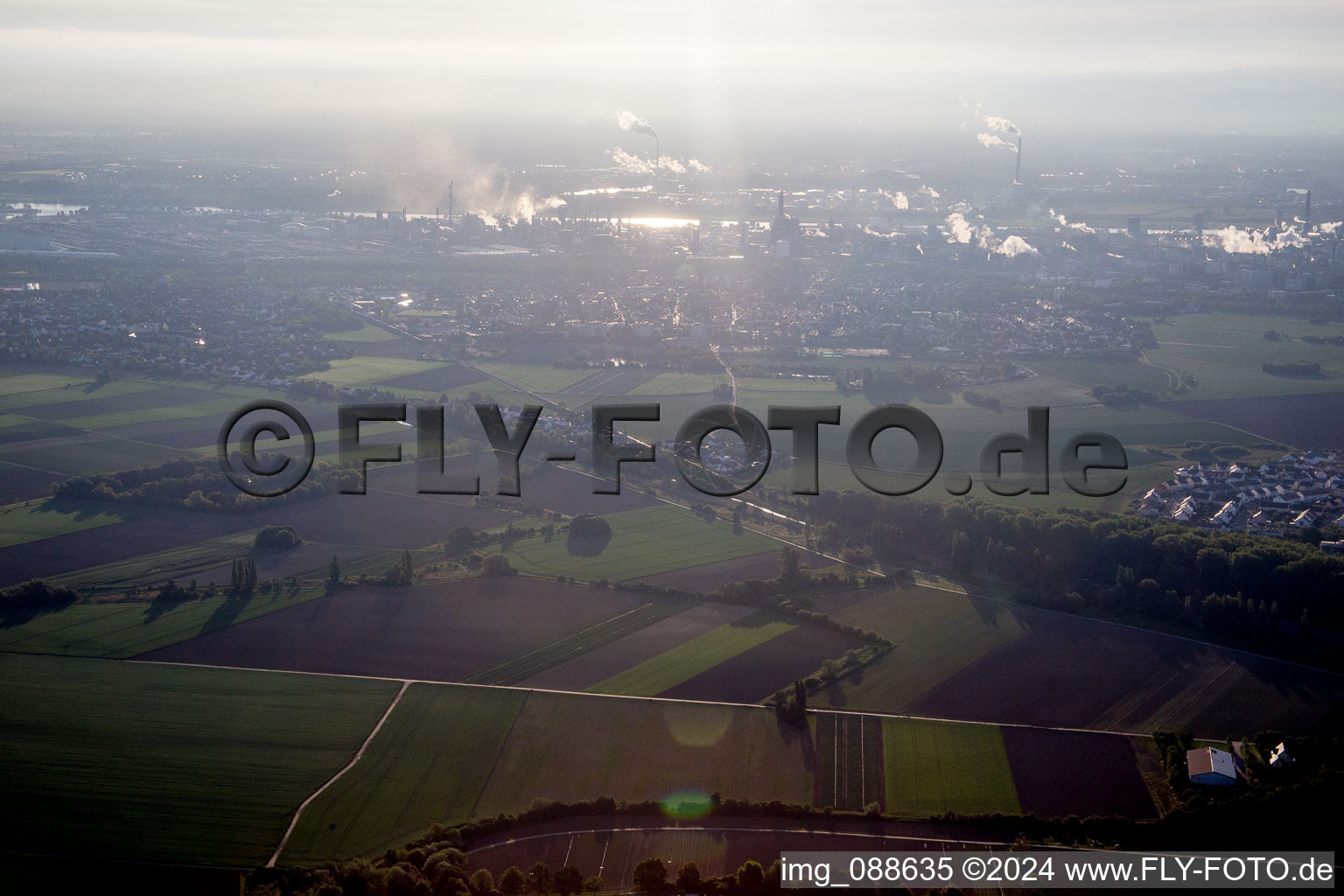 District Oppau in Ludwigshafen am Rhein in the state Rhineland-Palatinate, Germany