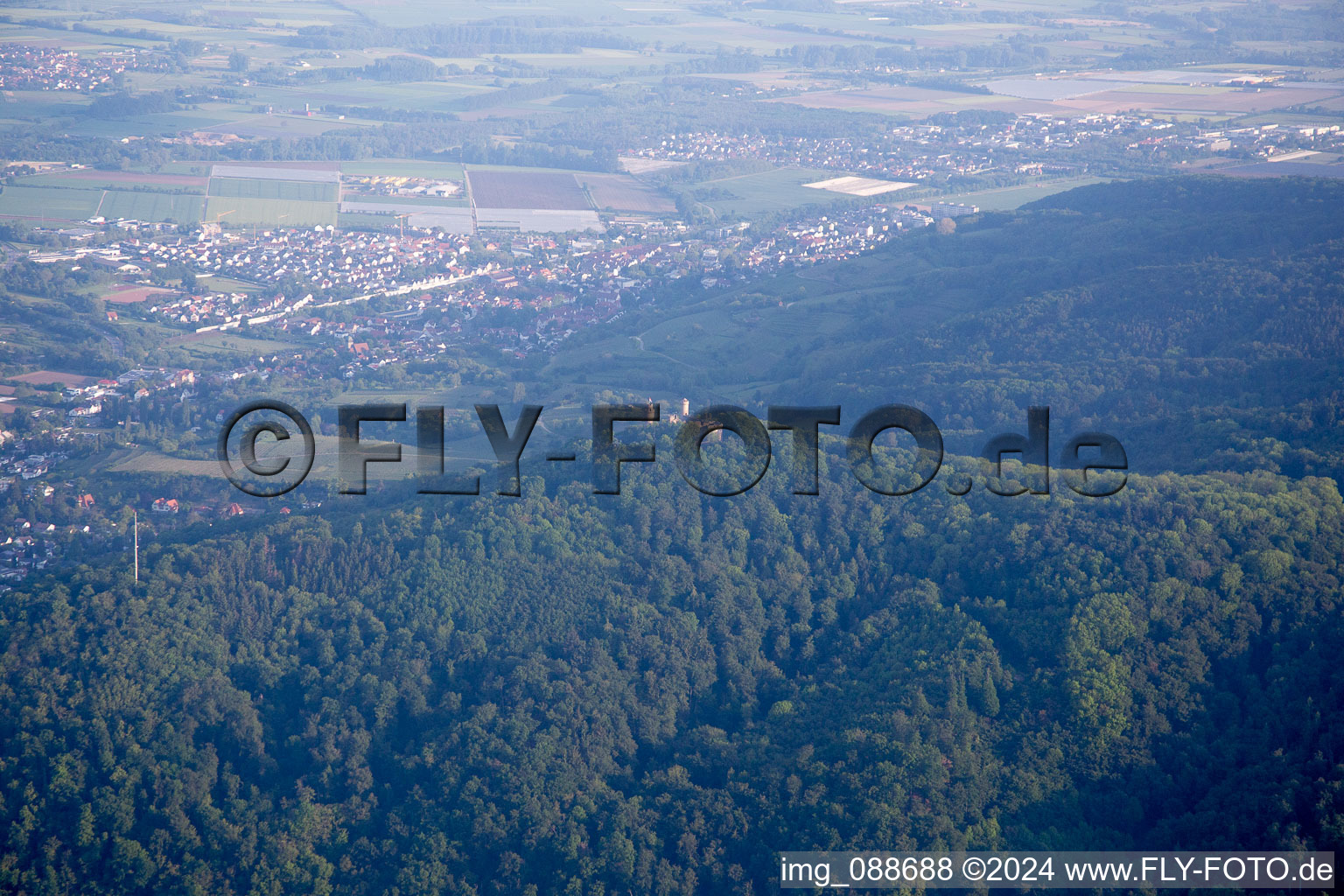 Castle Auerbach in the district Auerbach in Bensheim in the state Hesse, Germany