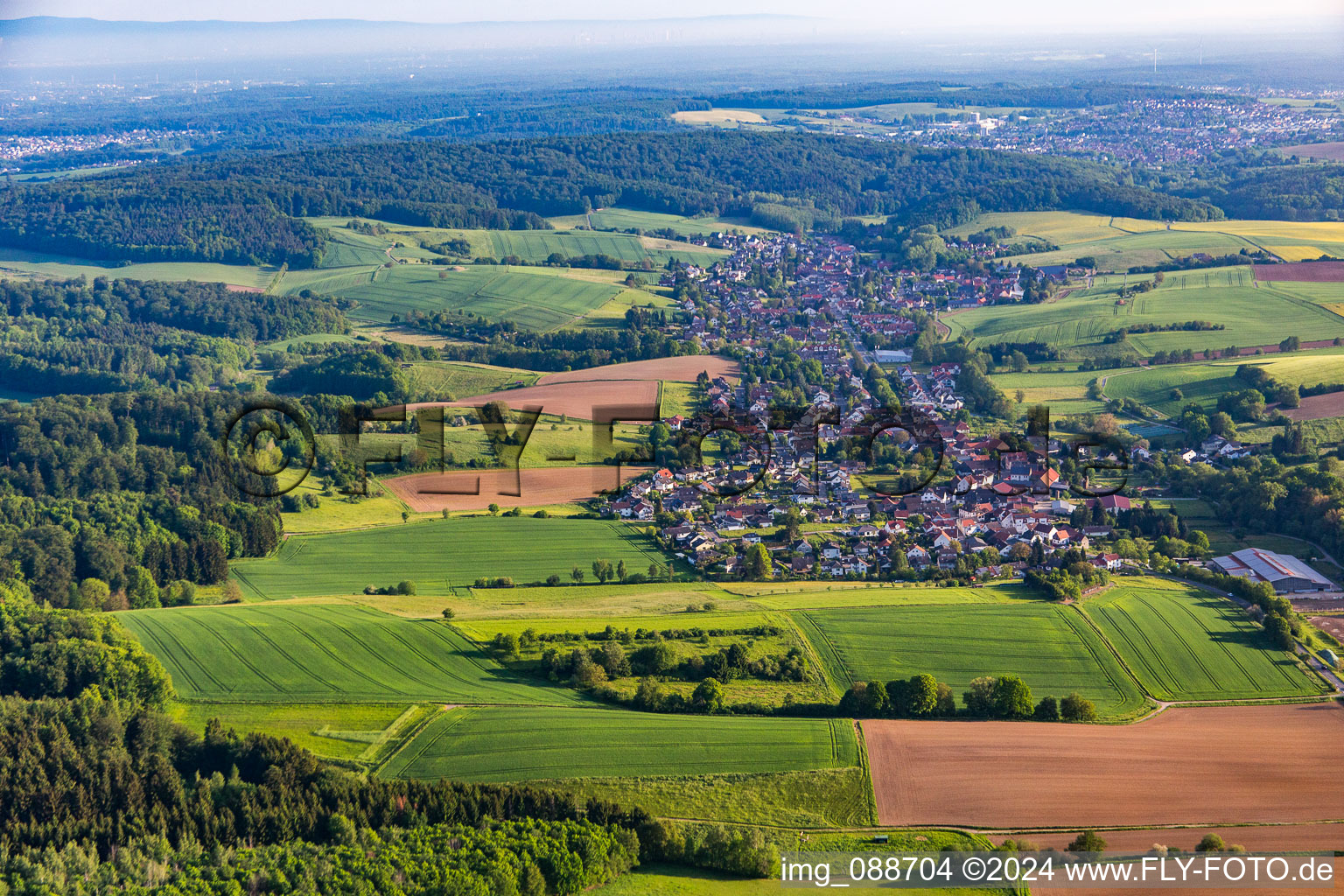 District Ober-Modau in Ober-Ramstadt in the state Hesse, Germany