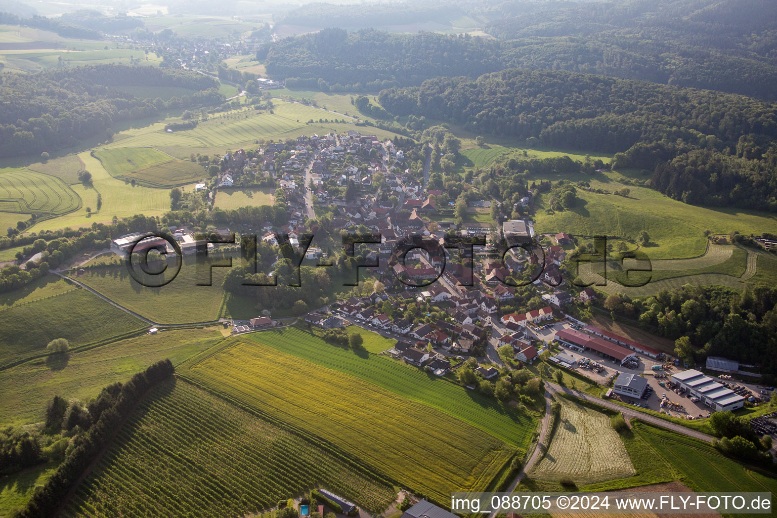 Asbach in the state Hesse, Germany