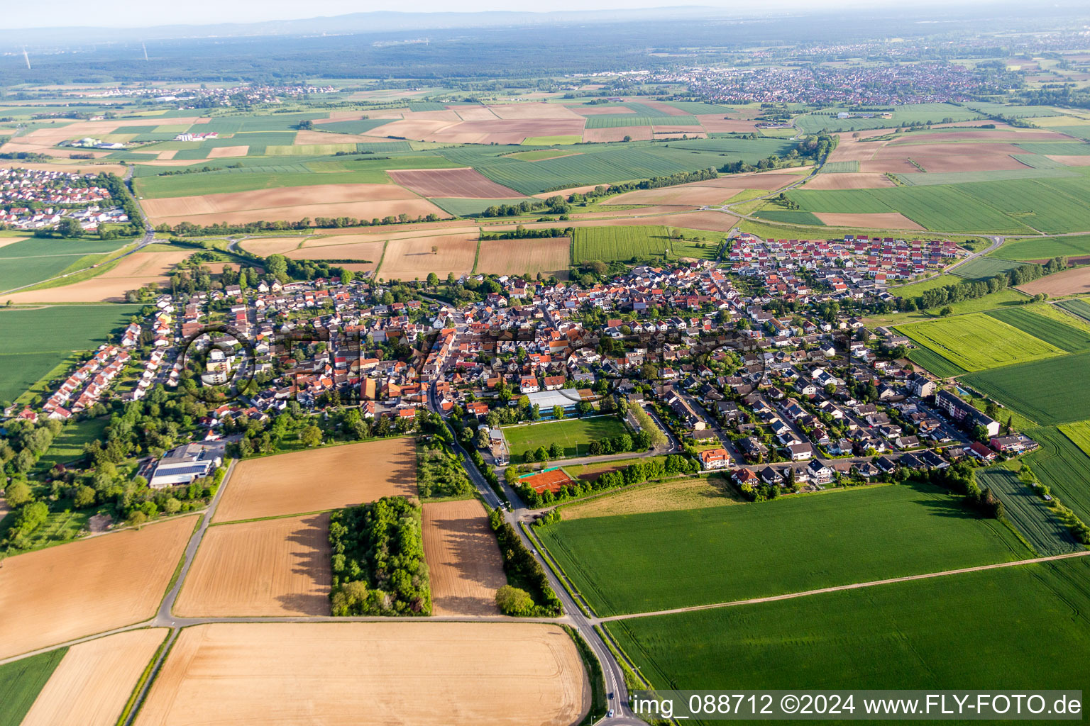 District Spachbrücken in Reinheim in the state Hesse, Germany