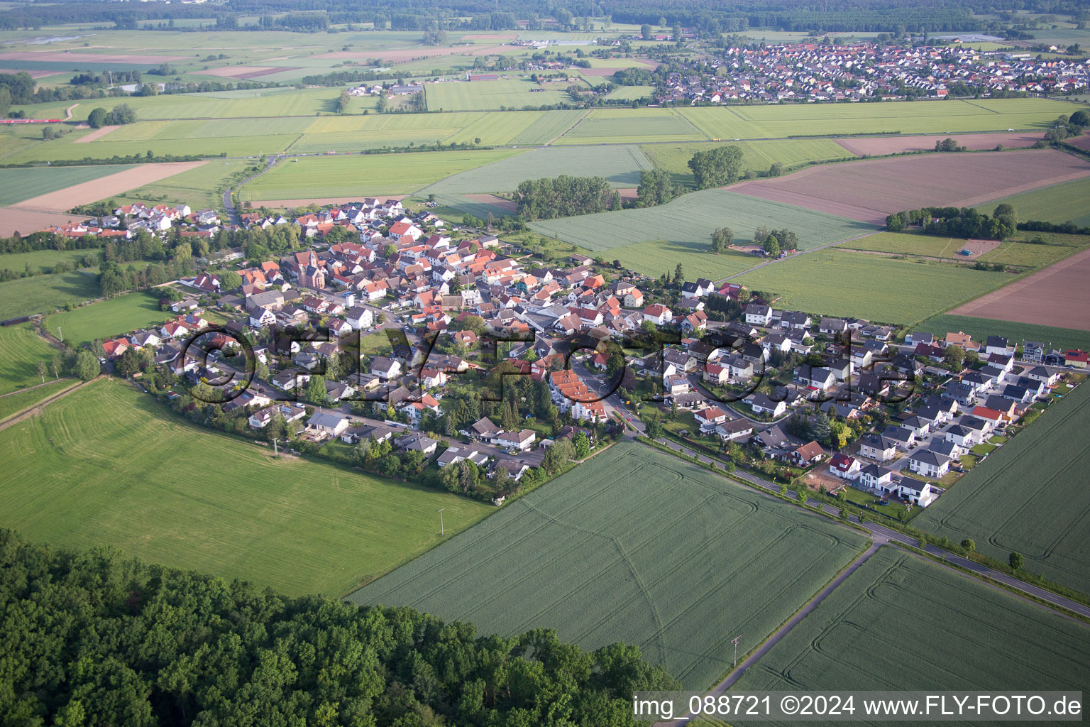 District Harpertshausen in Babenhausen in the state Hesse, Germany