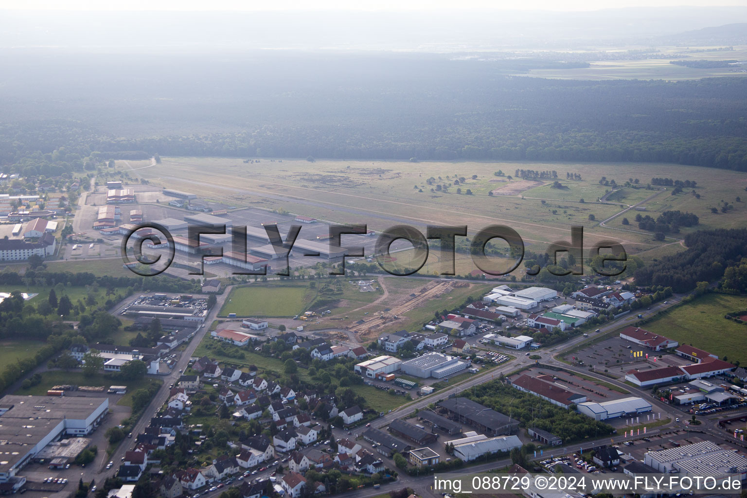 Dirt Park in Babenhausen in the state Hesse, Germany