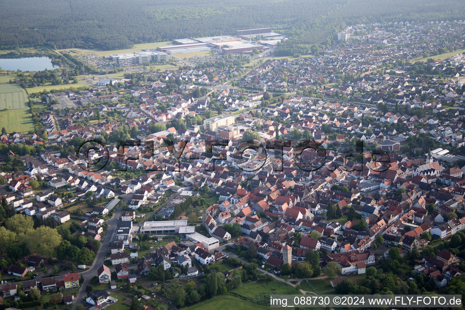 Babenhausen in the state Hesse, Germany