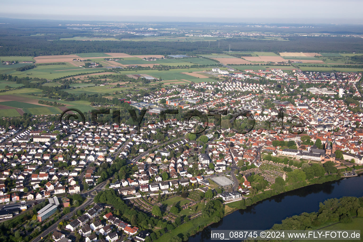 Seligenstadt in the state Hesse, Germany