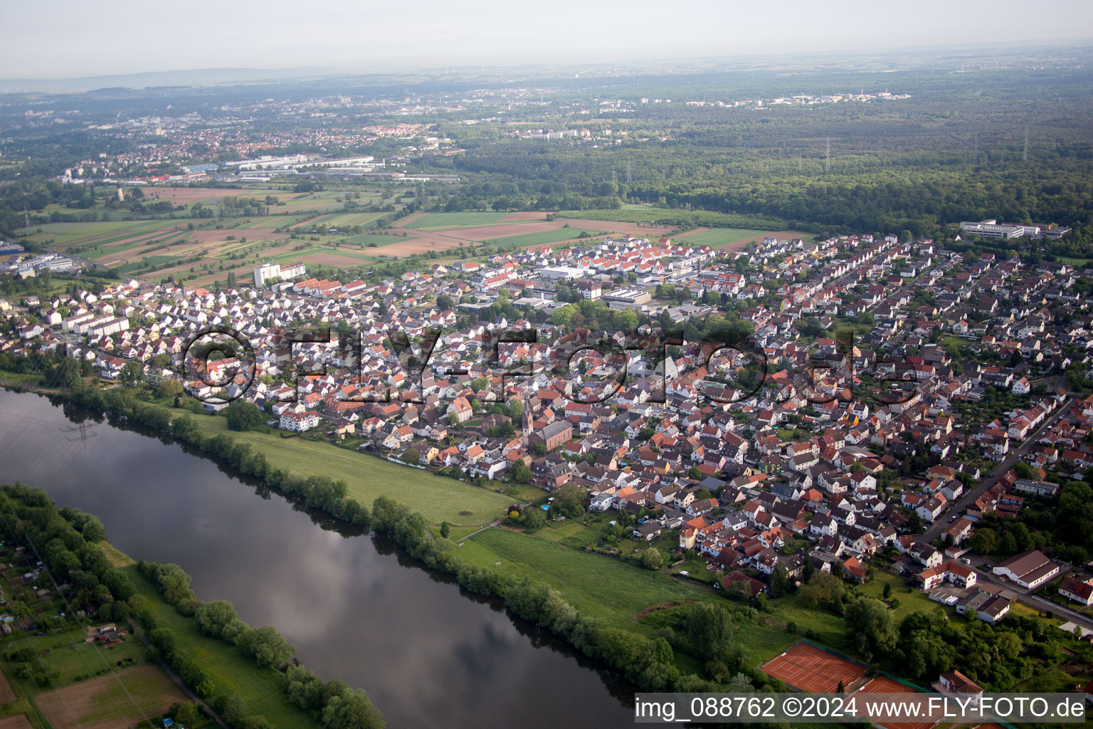 Großkrotzenburg in the state Hesse, Germany