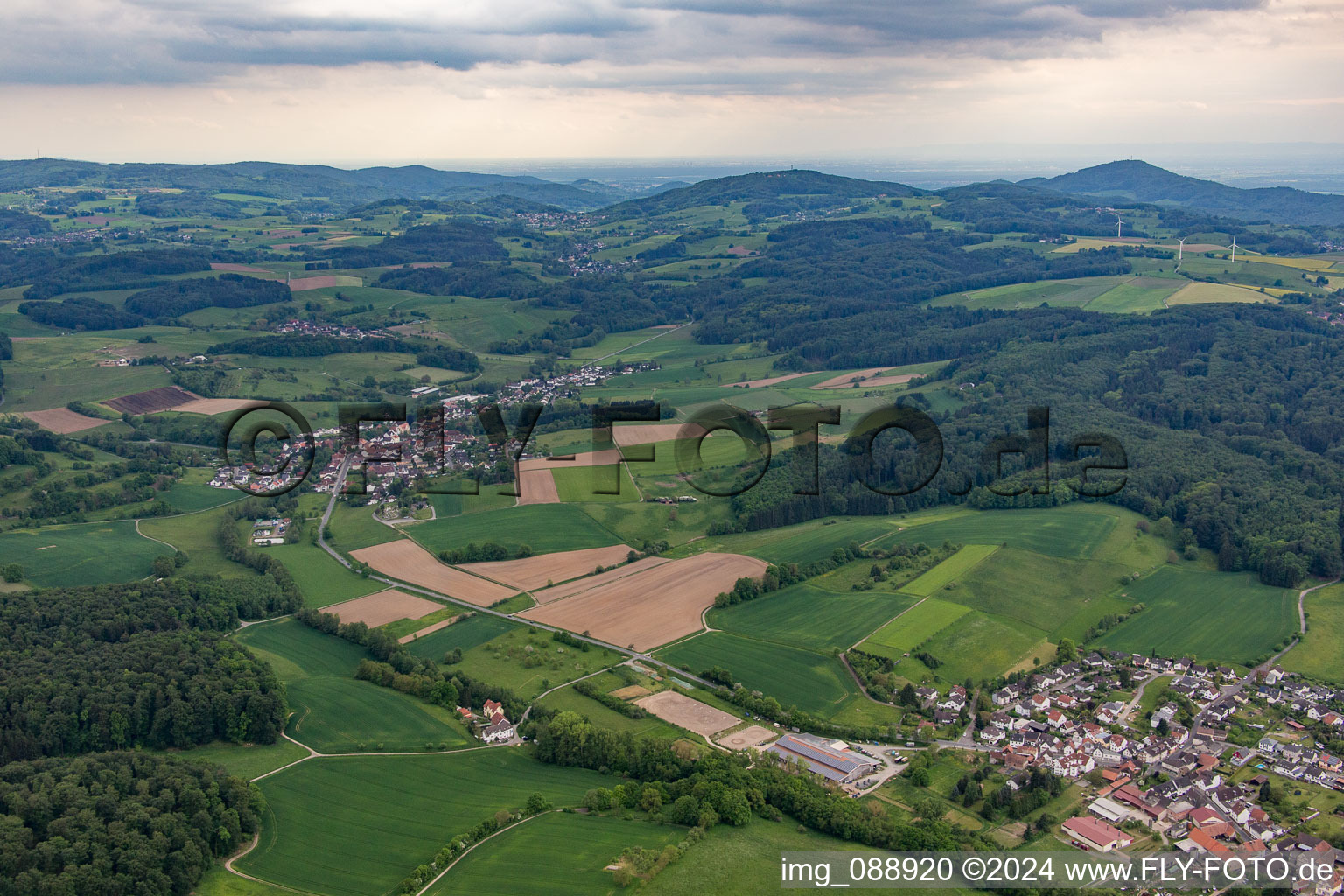 In Modautal in the district Ernsthofen in Modautal in the state Hesse, Germany