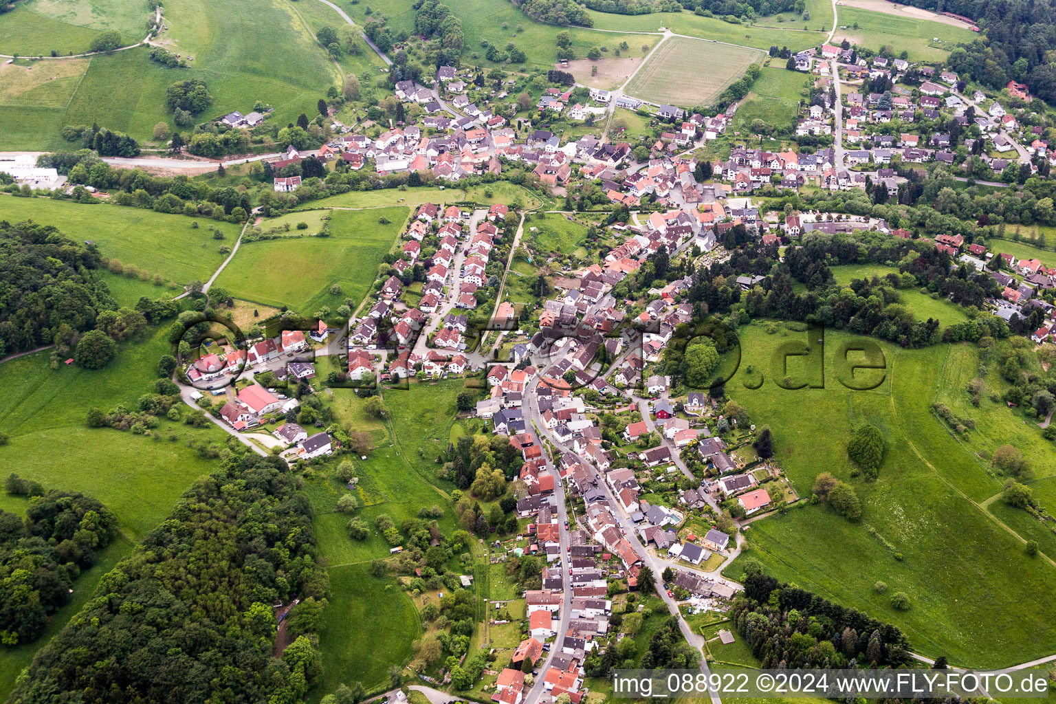 District Ober-Beerbach in Seeheim-Jugenheim in the state Hesse, Germany