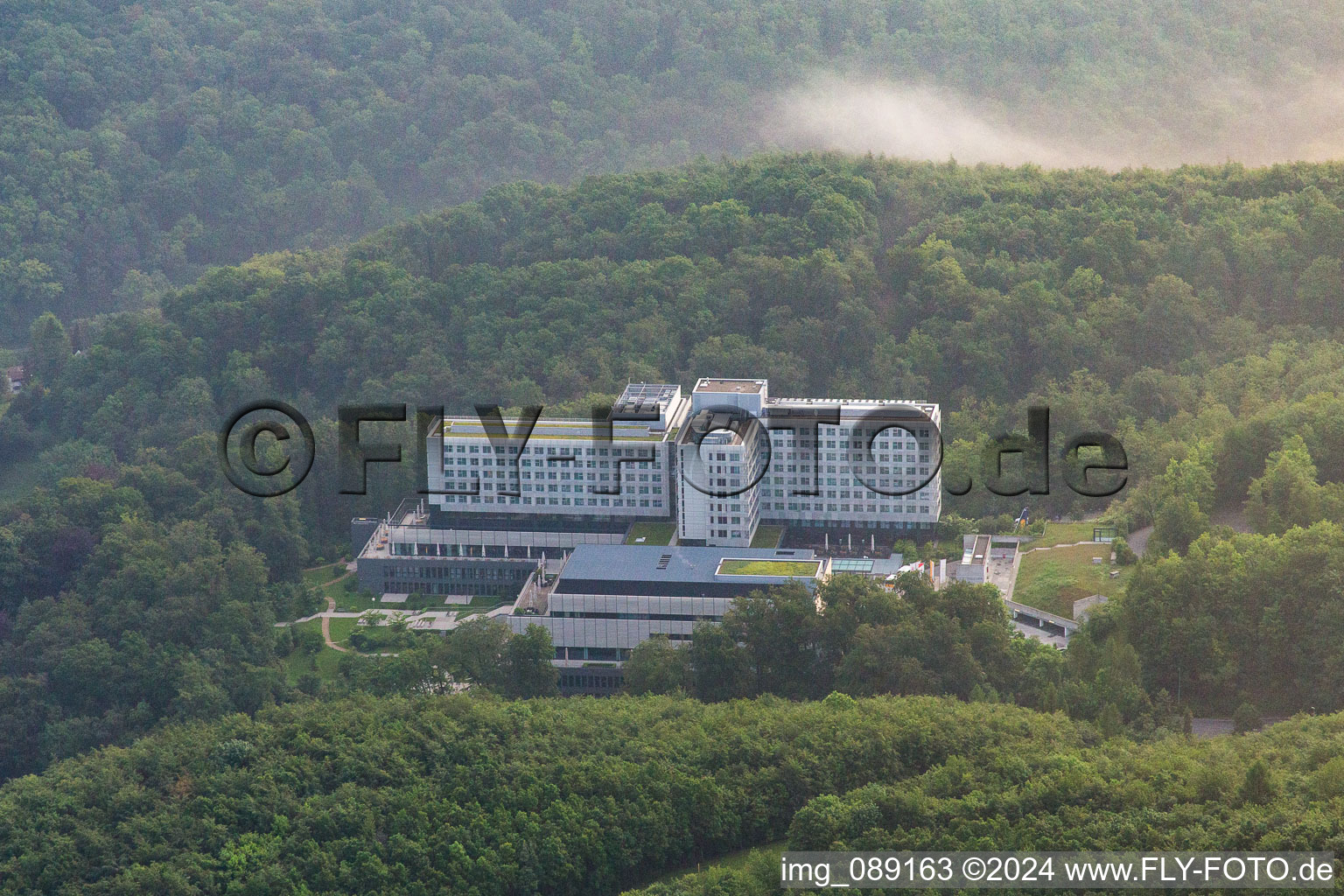 Lufthansa Cargo GmbH in Seeheim-Jugenheim in the state Hesse, Germany out of the air