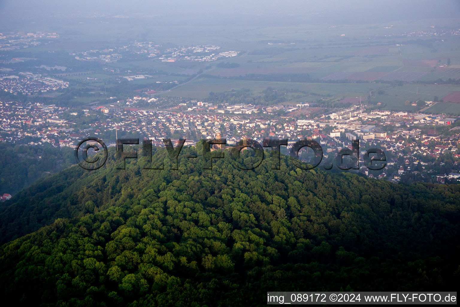 Castle Auerbach in the district Auerbach in Bensheim in the state Hesse, Germany