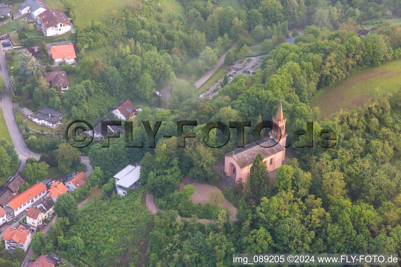 St. Mary's Church in the district Schönberg in Bensheim in the state Hesse, Germany