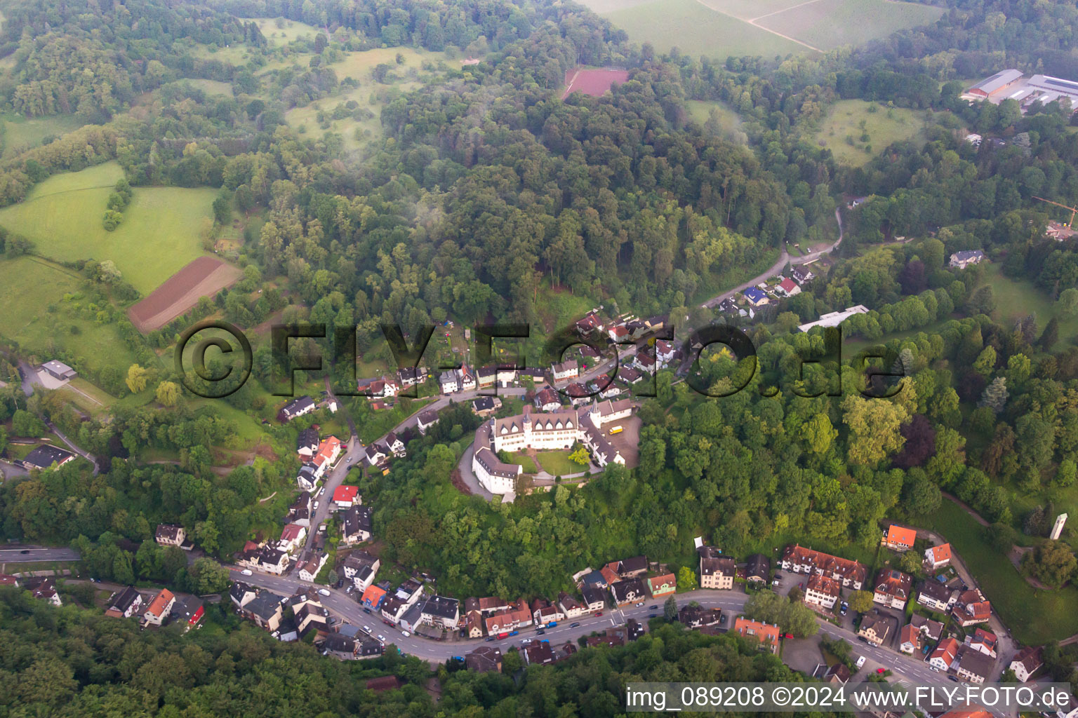 District Schönberg in Bensheim in the state Hesse, Germany