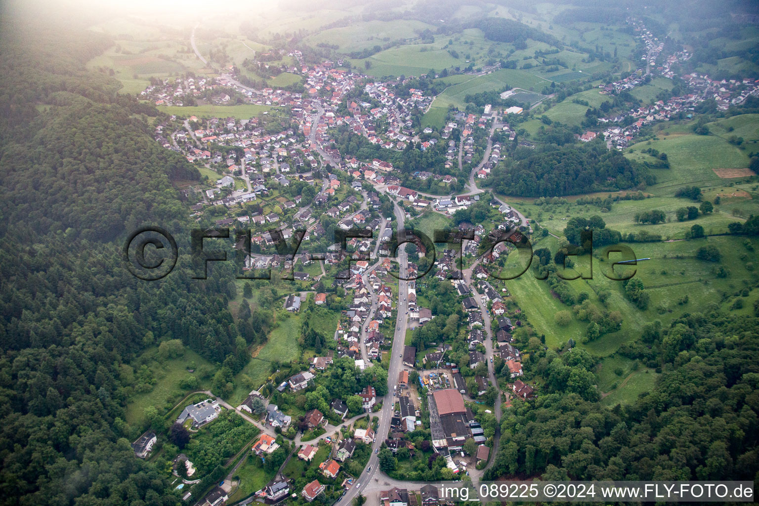 District Kirschhausen in Heppenheim in the state Hesse, Germany