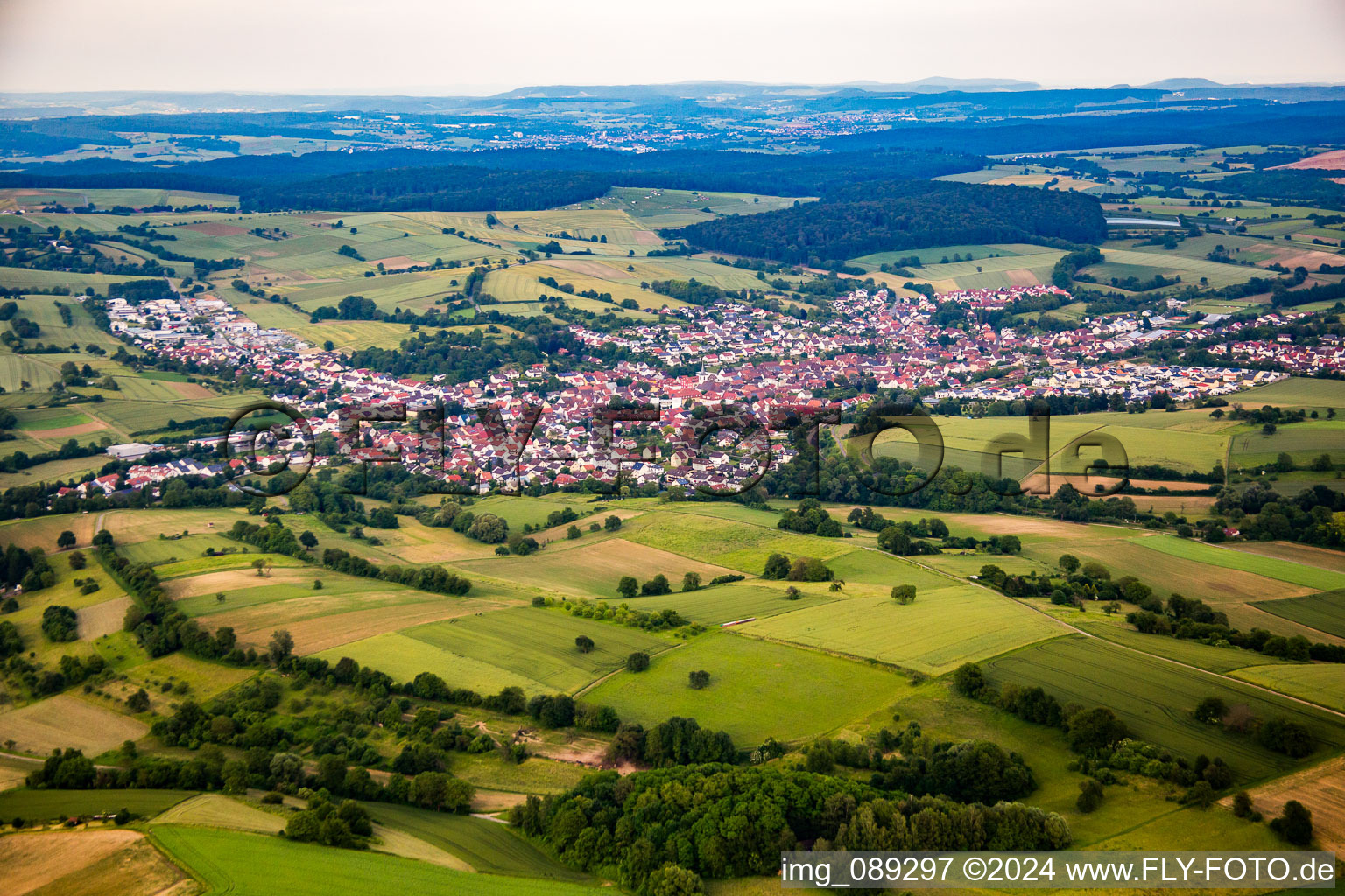 District Jöhlingen in Walzbachtal in the state Baden-Wuerttemberg, Germany