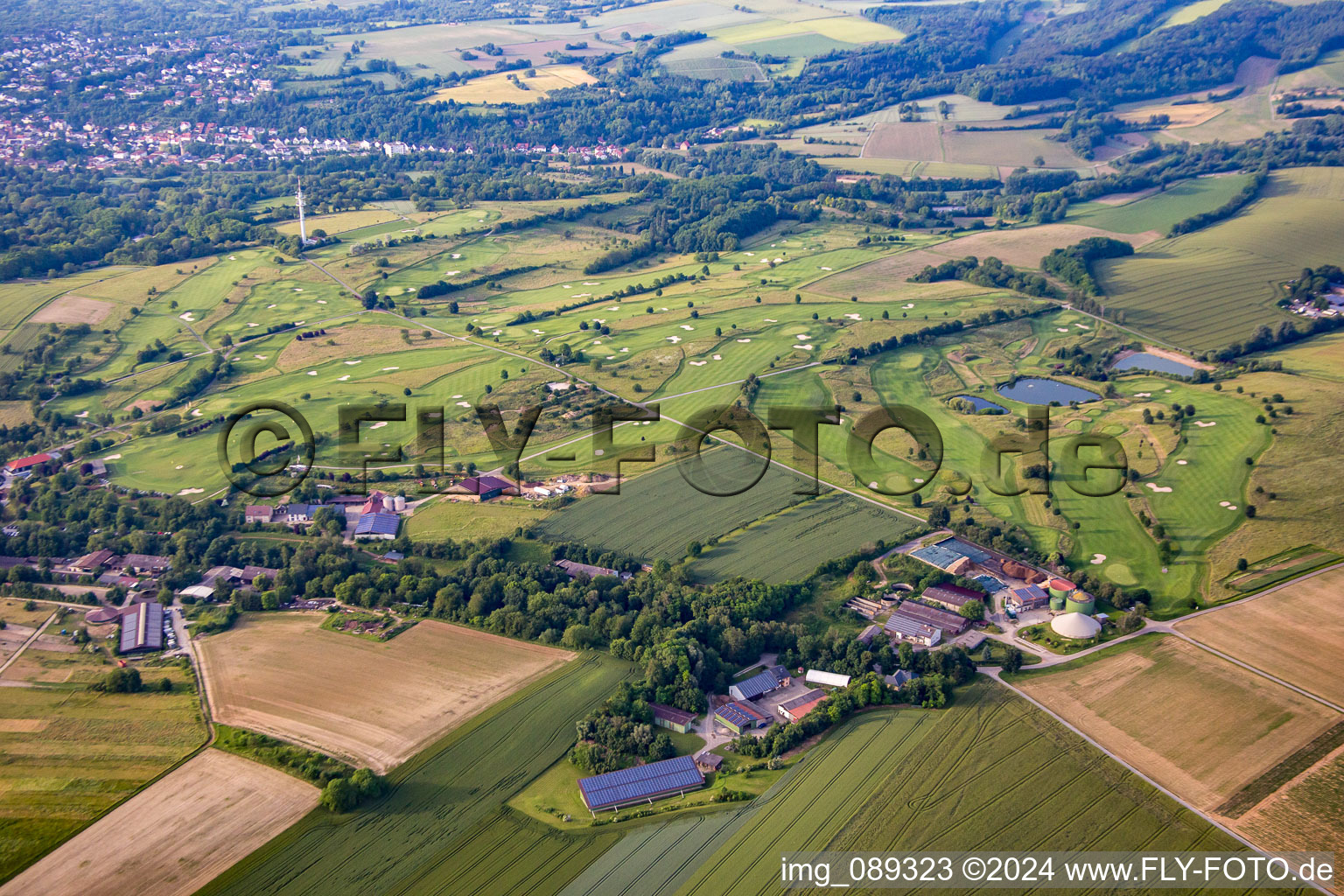 Golf Club Bruchsal eV in Bruchsal in the state Baden-Wuerttemberg, Germany