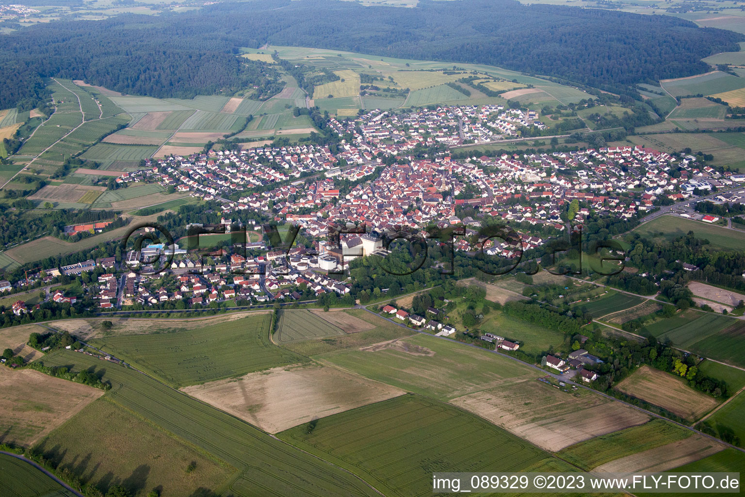 District Heidelsheim in Bruchsal in the state Baden-Wuerttemberg, Germany