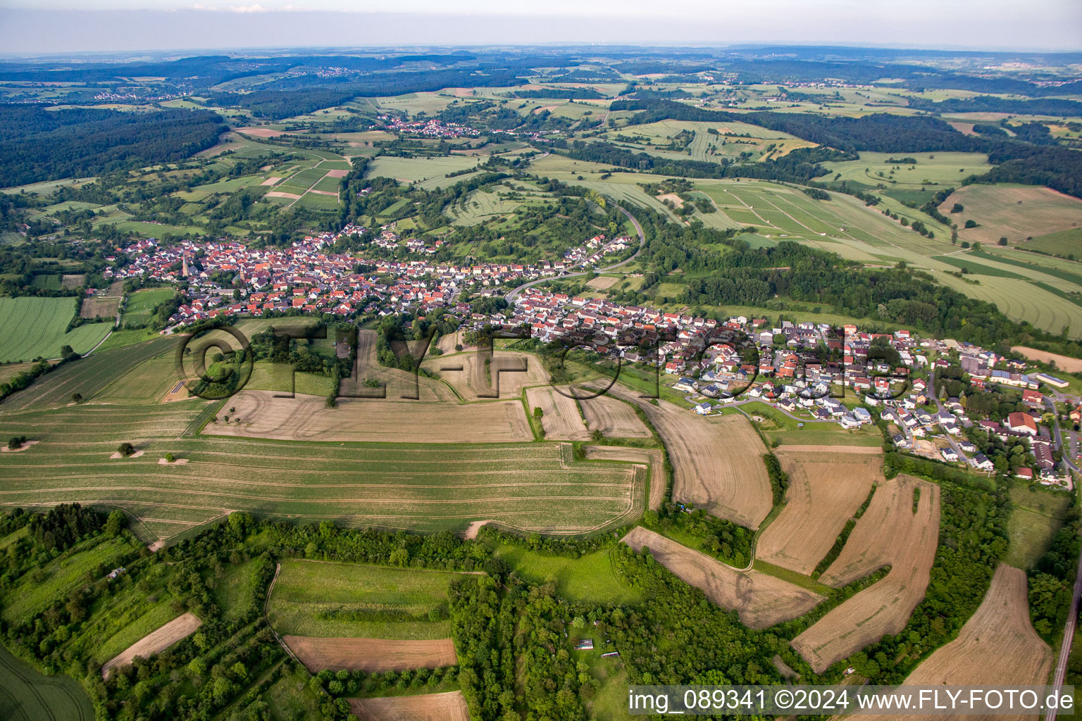 District Oberöwisheim in Kraichtal in the state Baden-Wuerttemberg, Germany