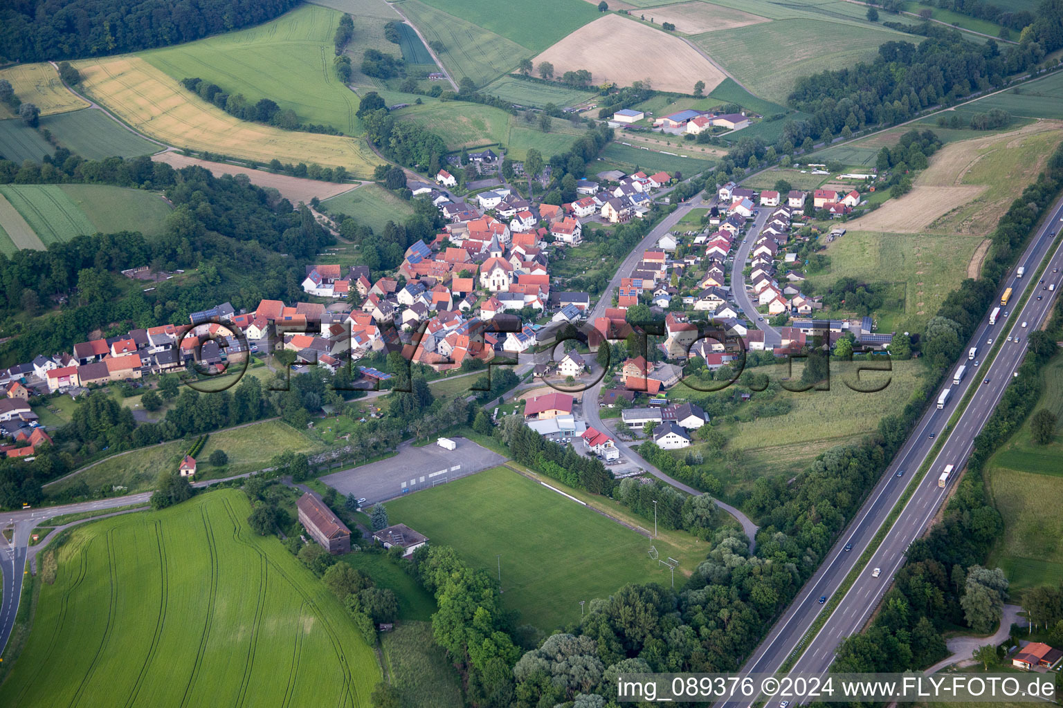 Balzfeld in the state Baden-Wuerttemberg, Germany