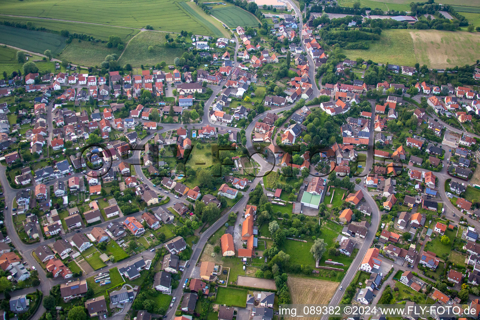 District Horrenberg in Dielheim in the state Baden-Wuerttemberg, Germany