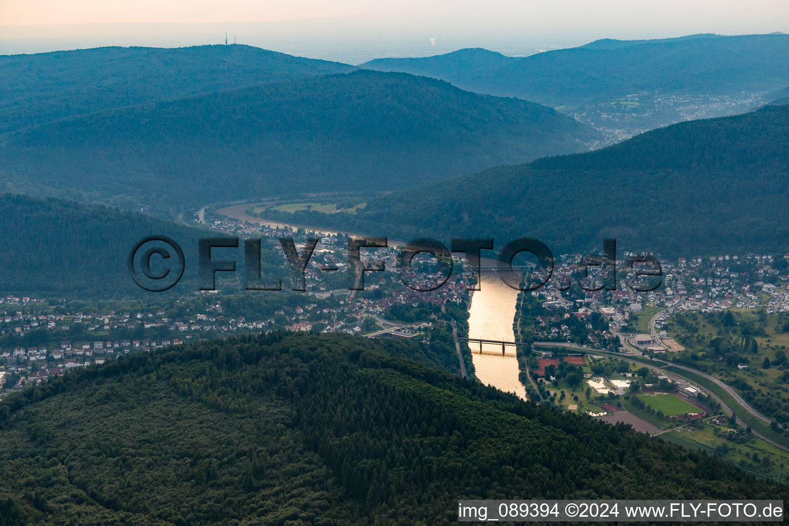 Neckargemünd in the state Baden-Wuerttemberg, Germany