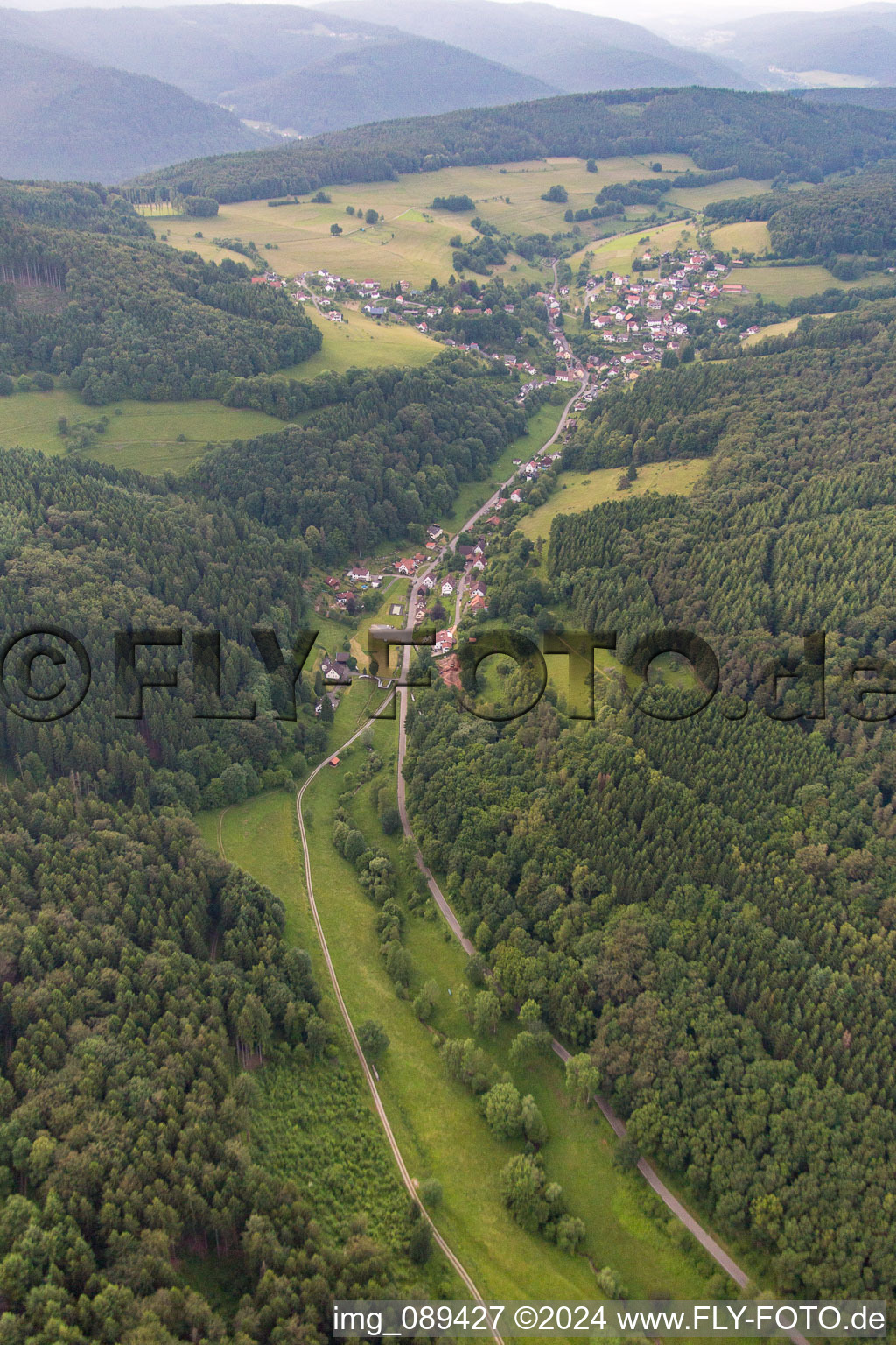 District Brombach in Eberbach in the state Baden-Wuerttemberg, Germany