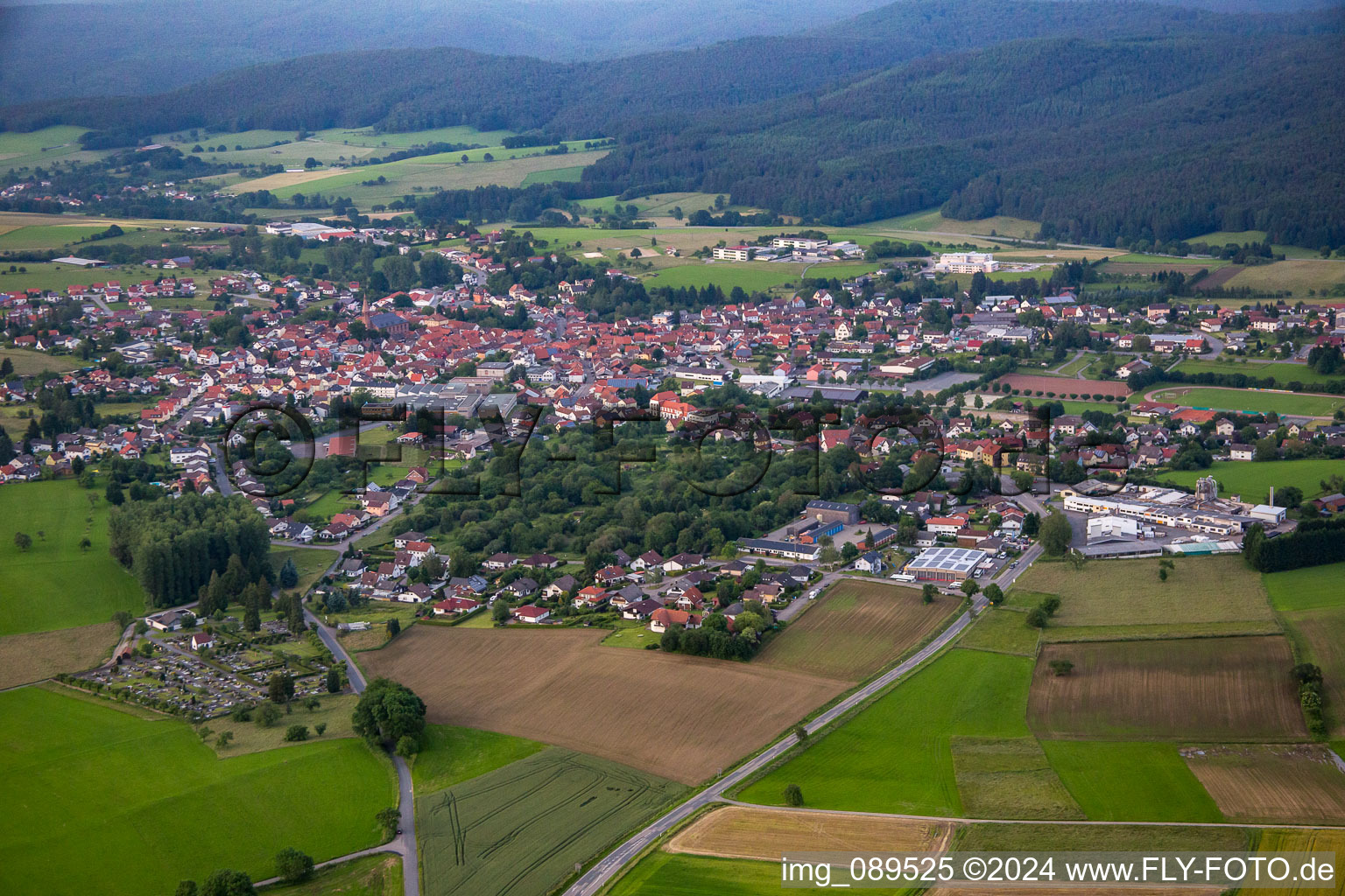 District Beerfelden in Oberzent in the state Hesse, Germany