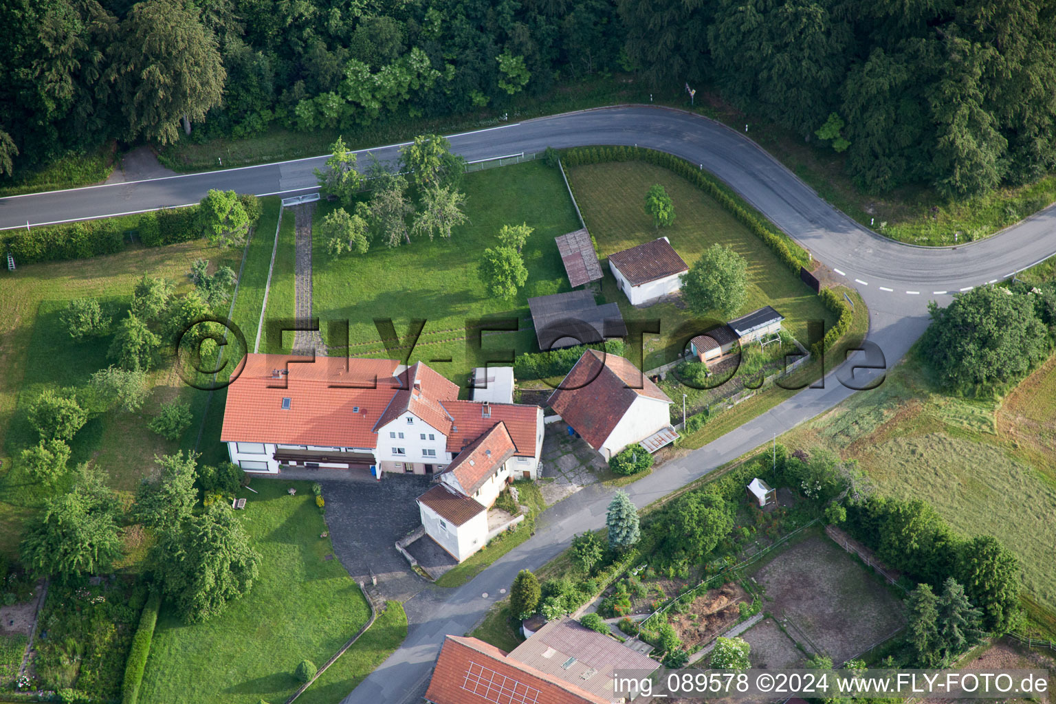 Bremhof in the state Hesse, Germany