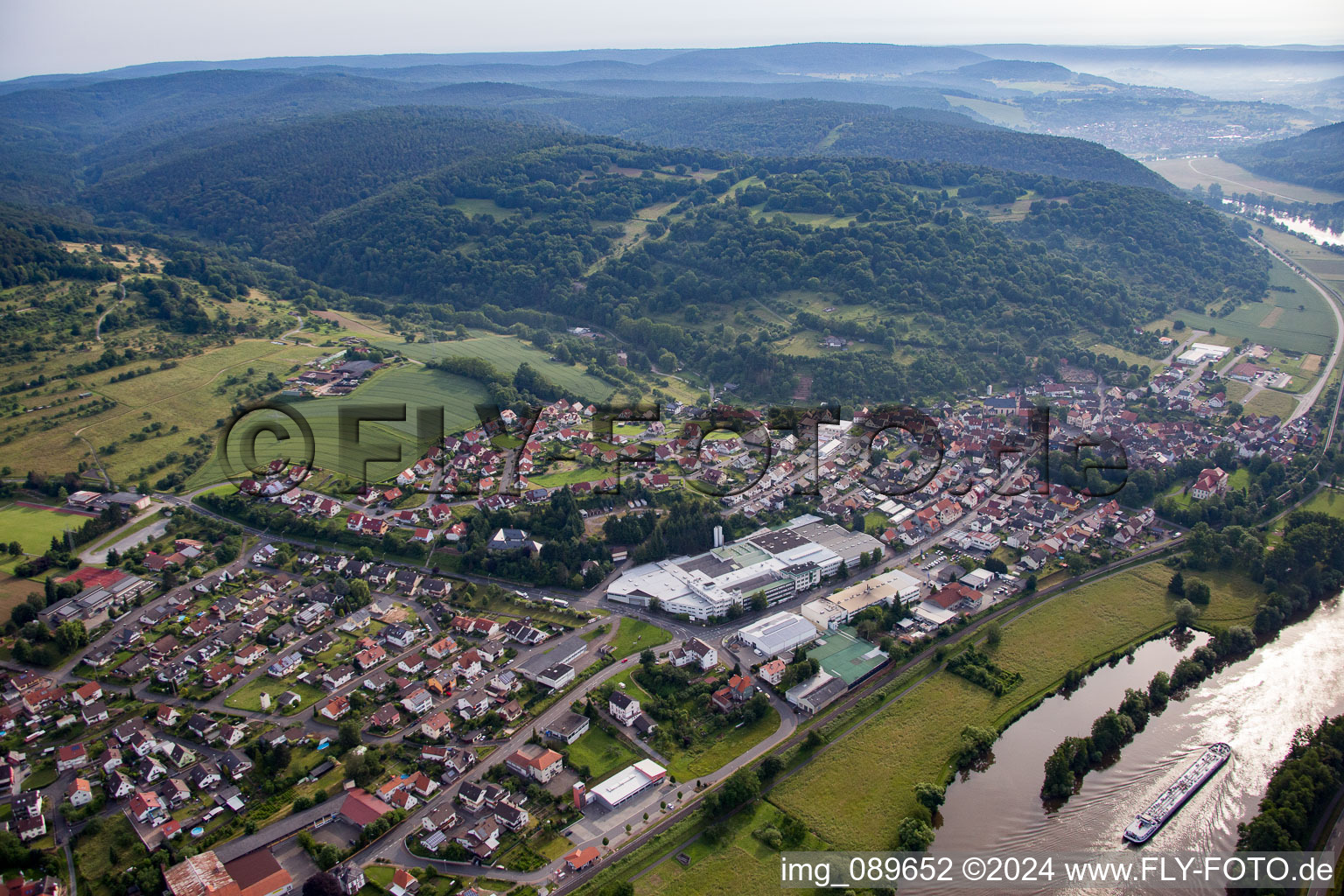 District Fechenbach in Collenberg in the state Bavaria, Germany